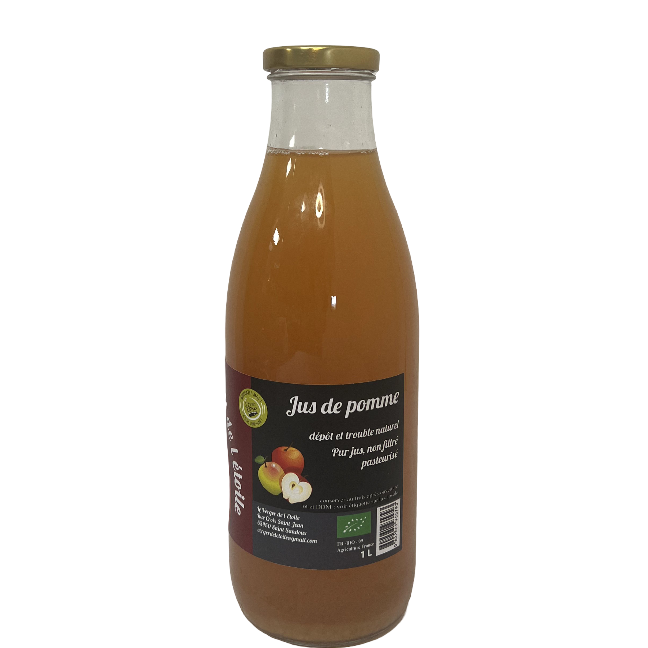 LE VERGER DE L'ÉTOILE - Jus de pommes 1L