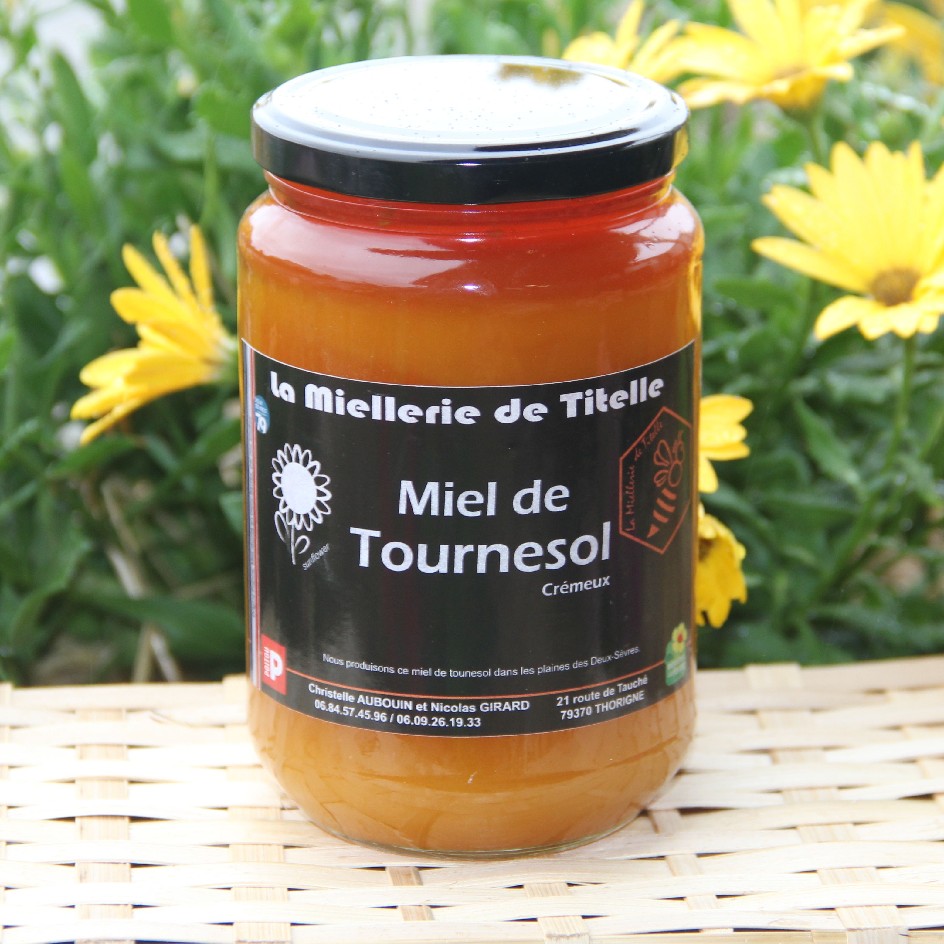 Miel de Tournesol La Miellerie de Titelle