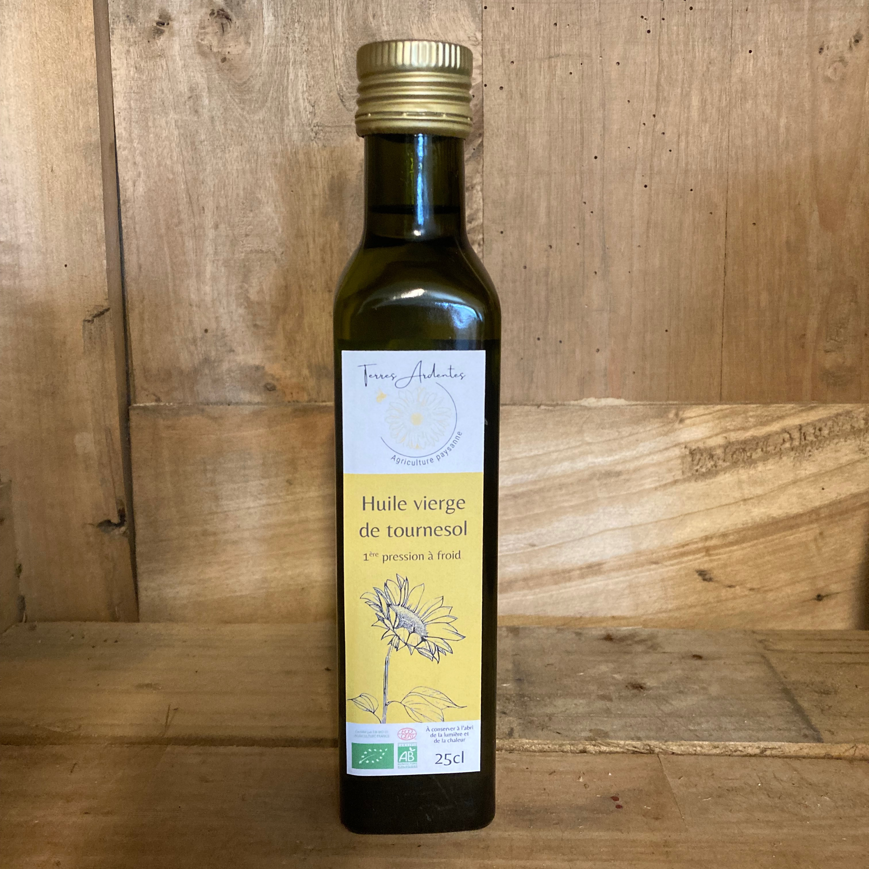 Huile de tournesol BIO 25cl - 470g