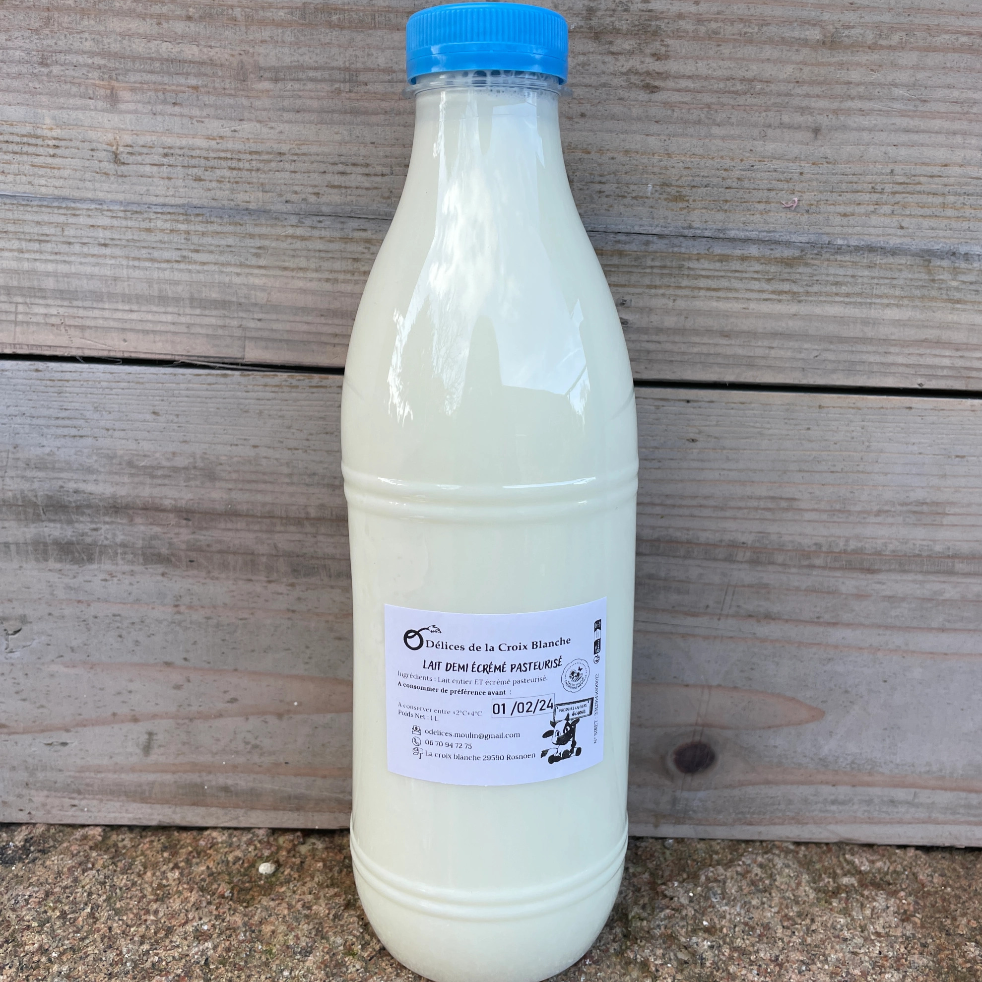 Lait demi-écrémé