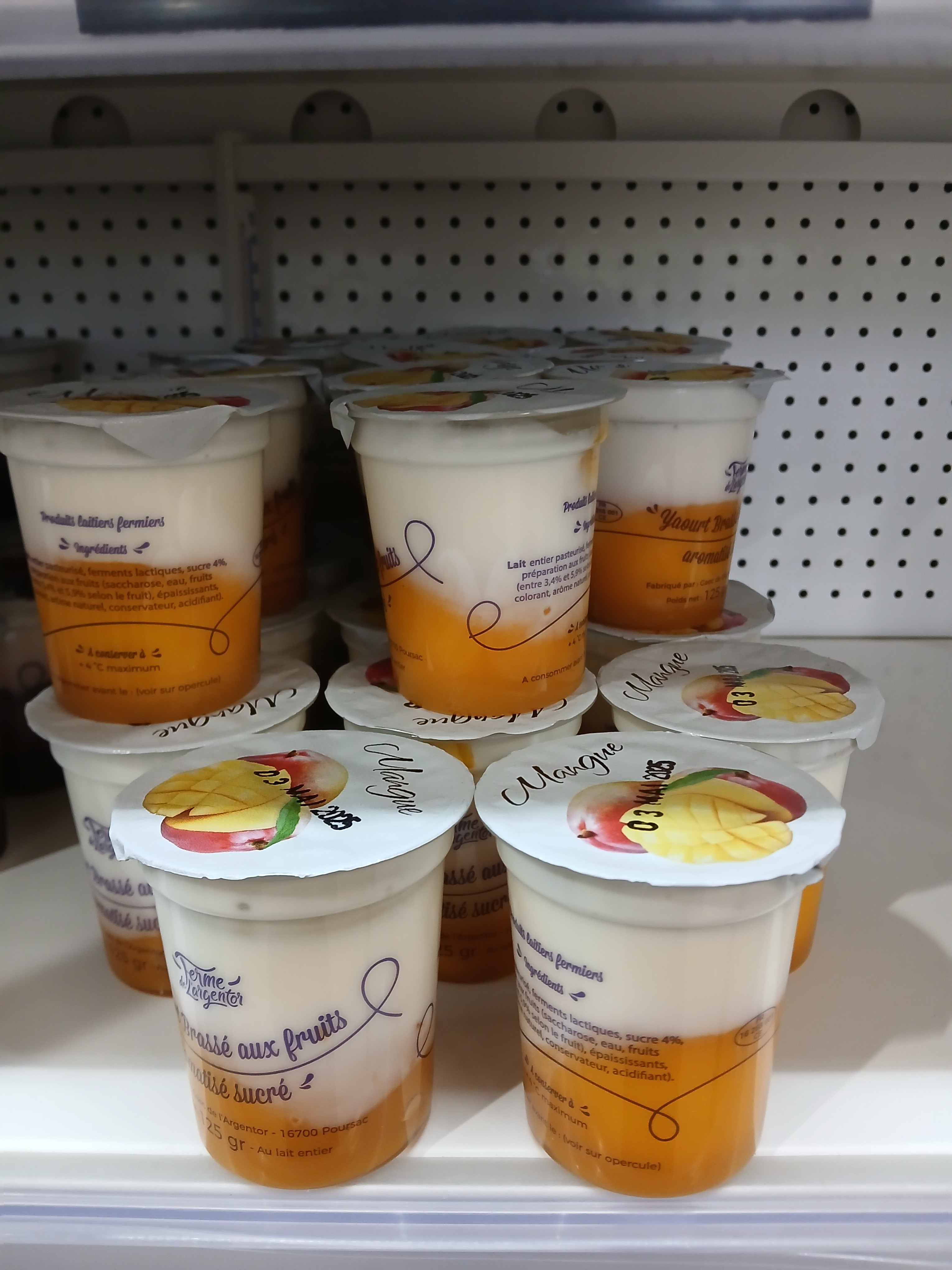 Yaourt Bicouche Mangue