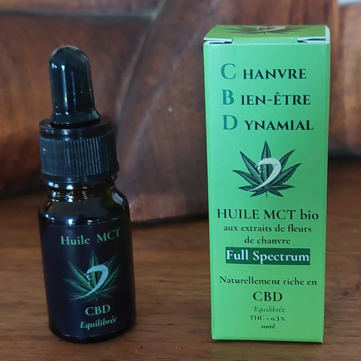 Huile Coco MCT CBD Equilibrée - 10ml