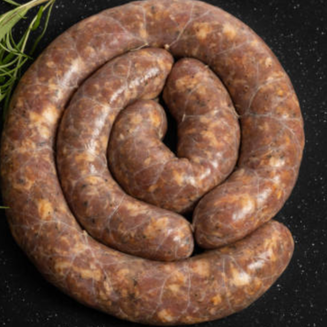 Saucisse fraiche de poulet aux cèpes - 500g