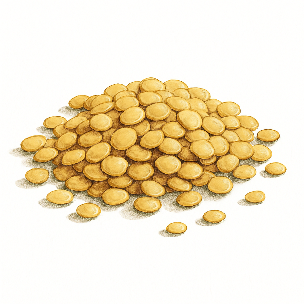 Lentille blonde - Sachet - 1kg