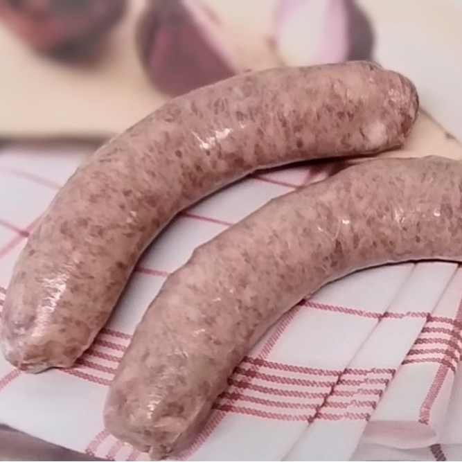 Saucisses de porc bio (x2) - 0,22kg