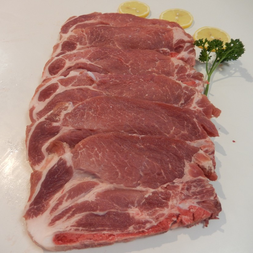 Côte de porc échine x 2