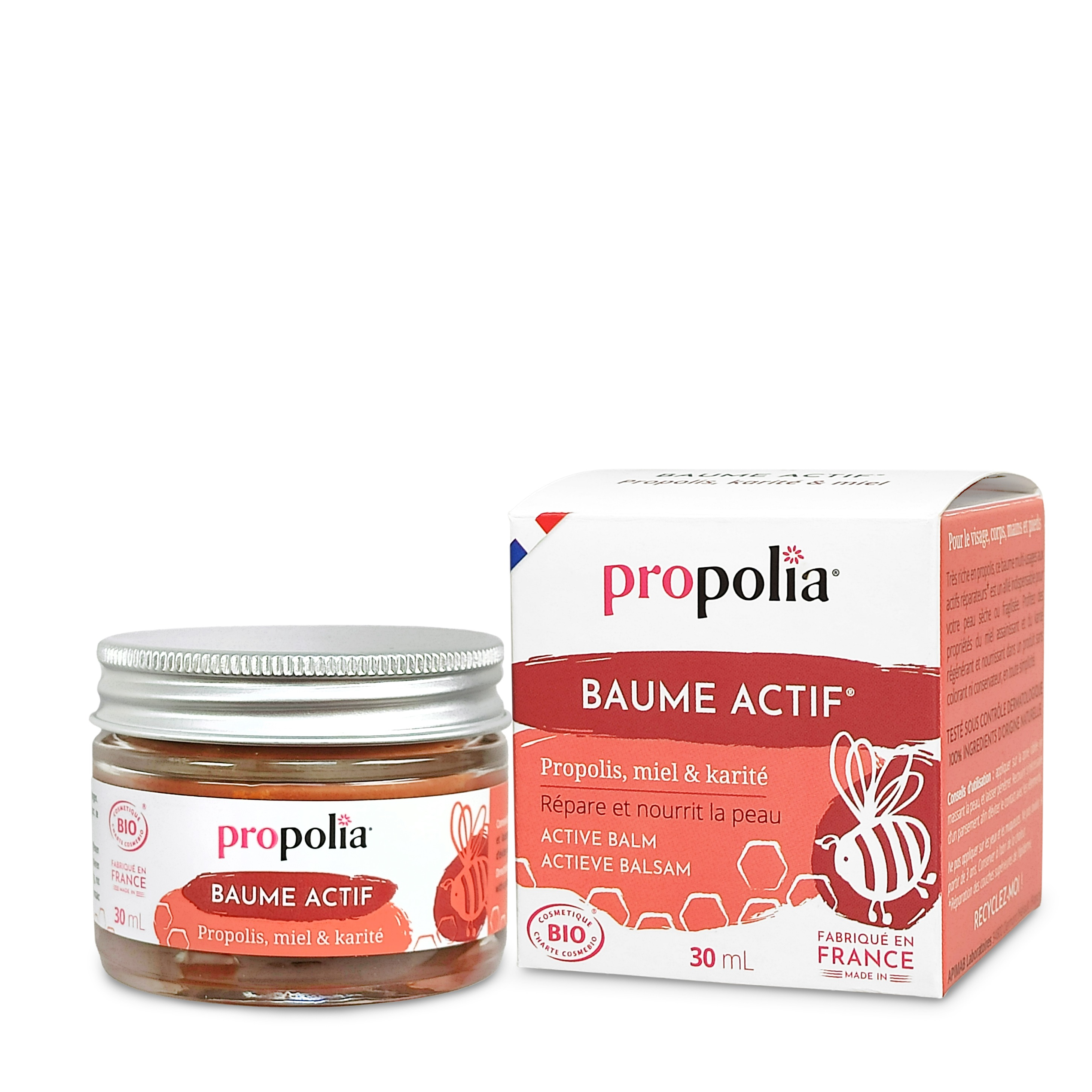 Baume actif Bio - 30ml