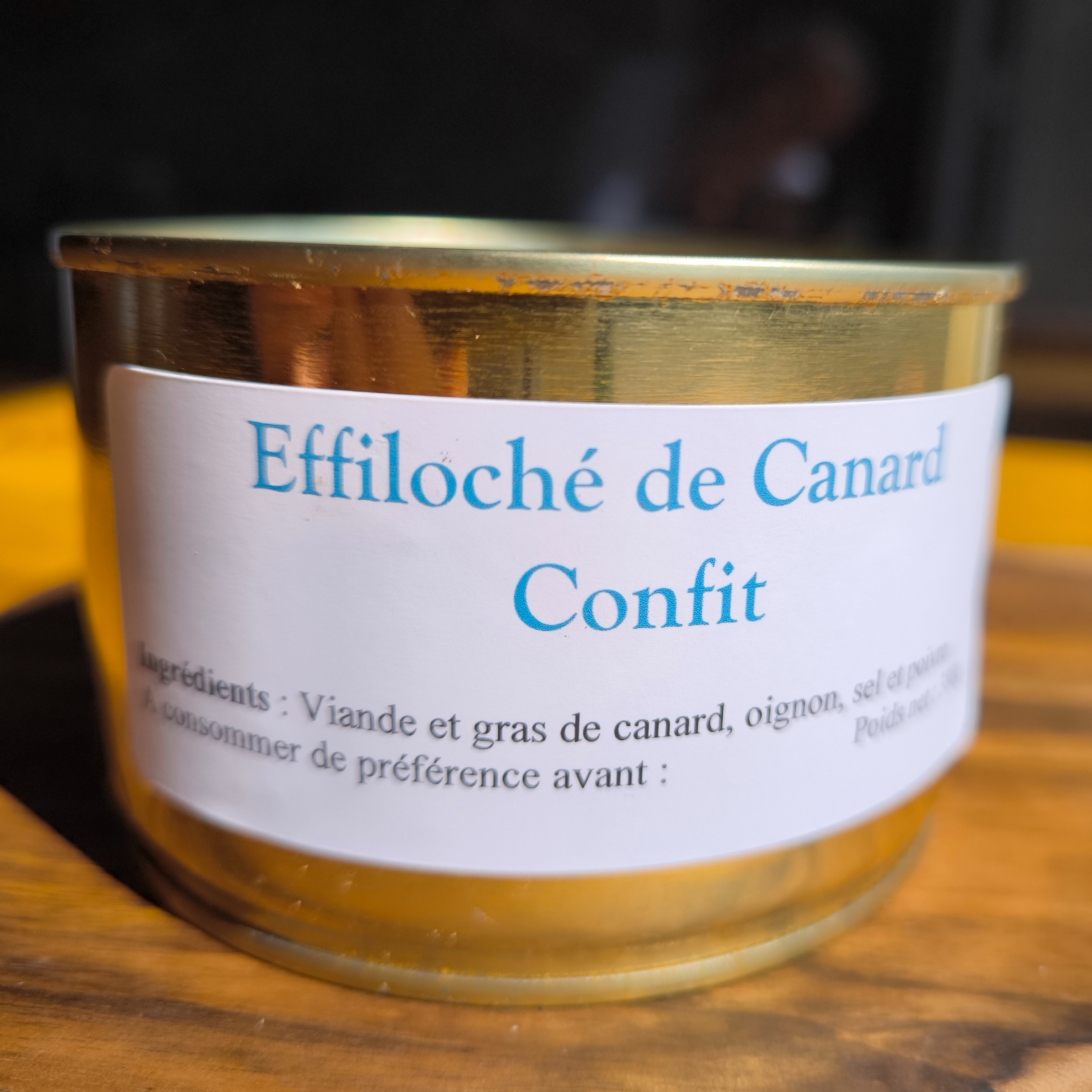 Effiloché de Canard Confit 380 gr - 385g