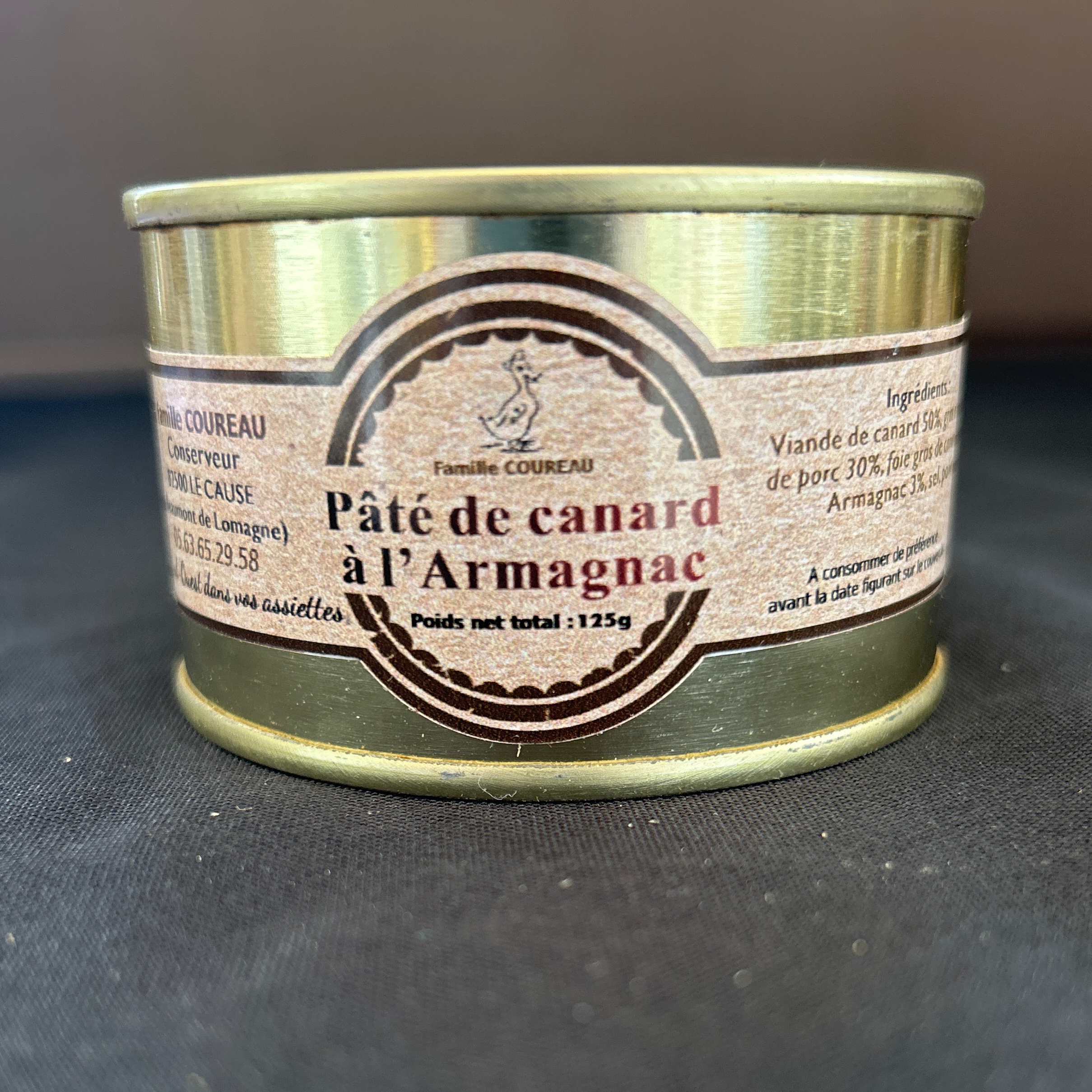 Pâté de canard à l'Armagnac