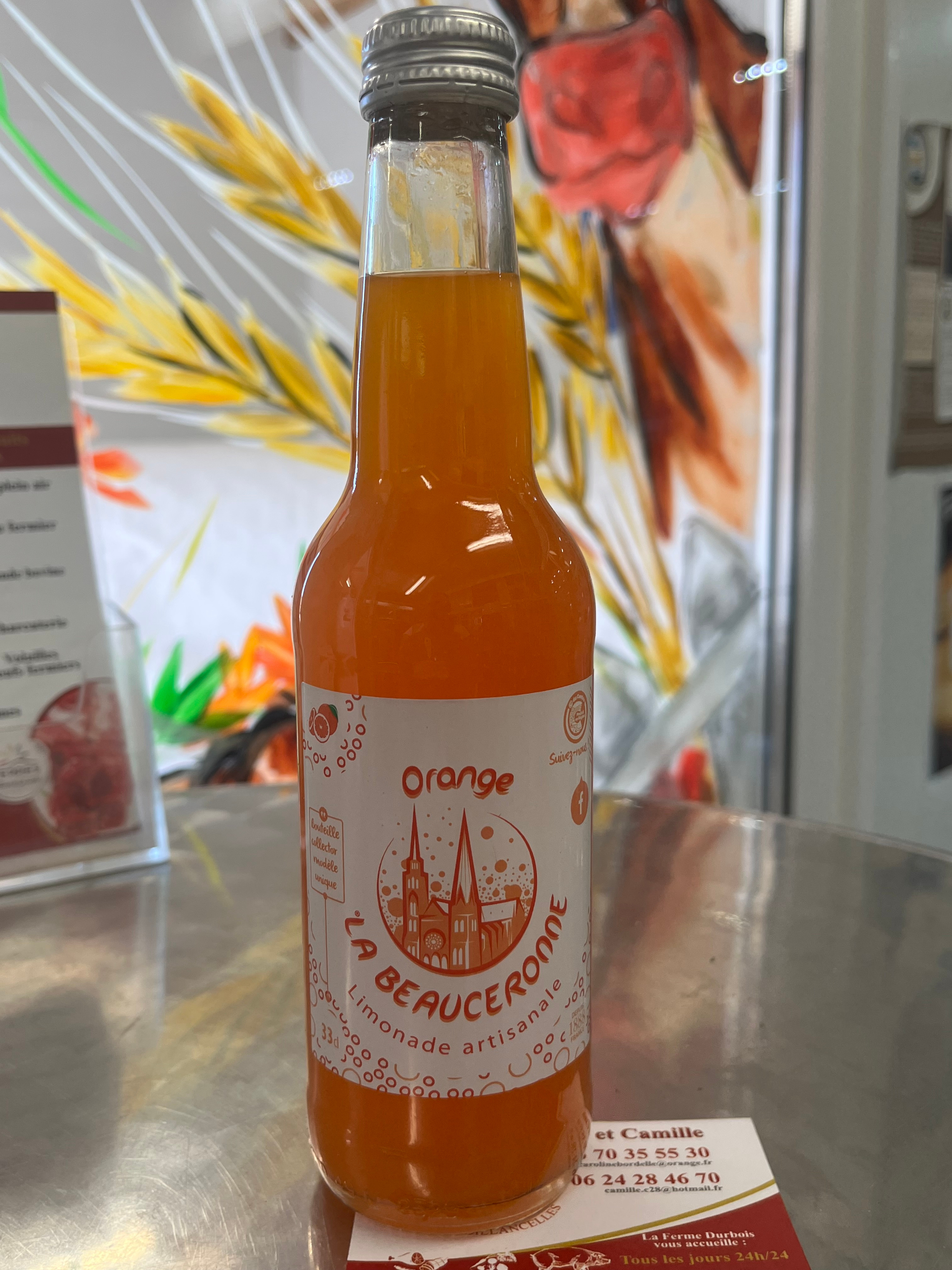 LIMONADE orange - 330ml