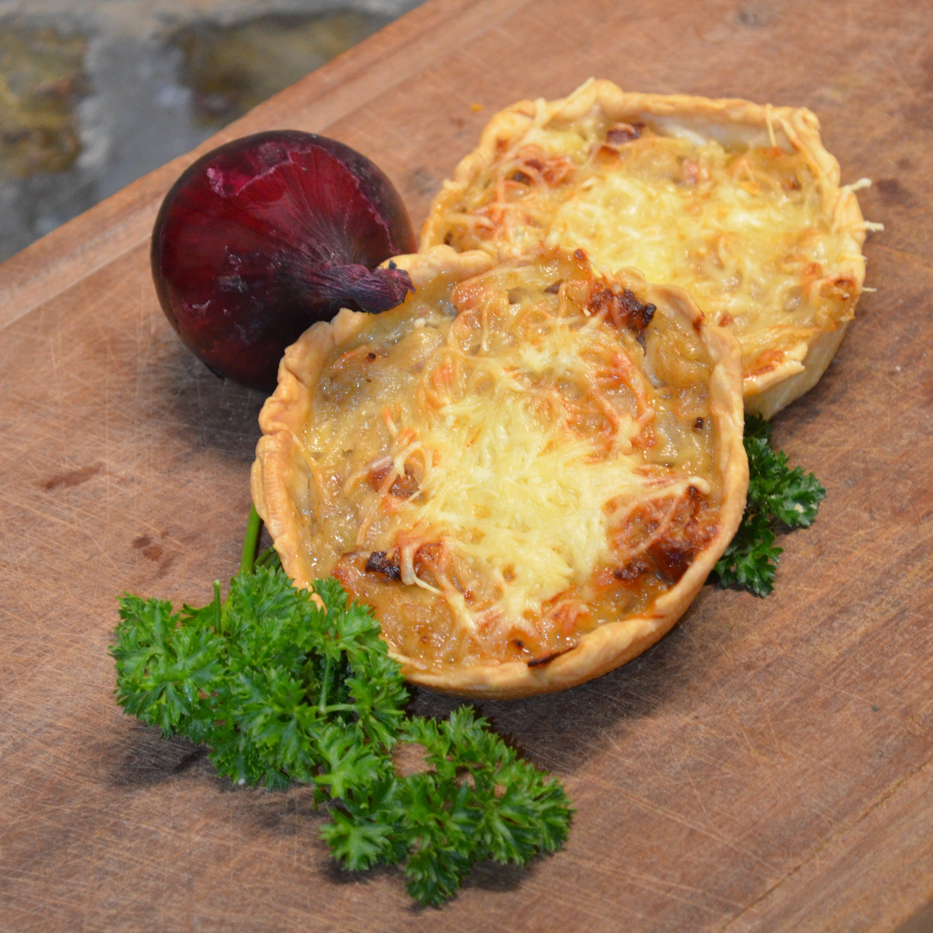 Tarte oignons / lardons (Petite) *2 - 0,3kg