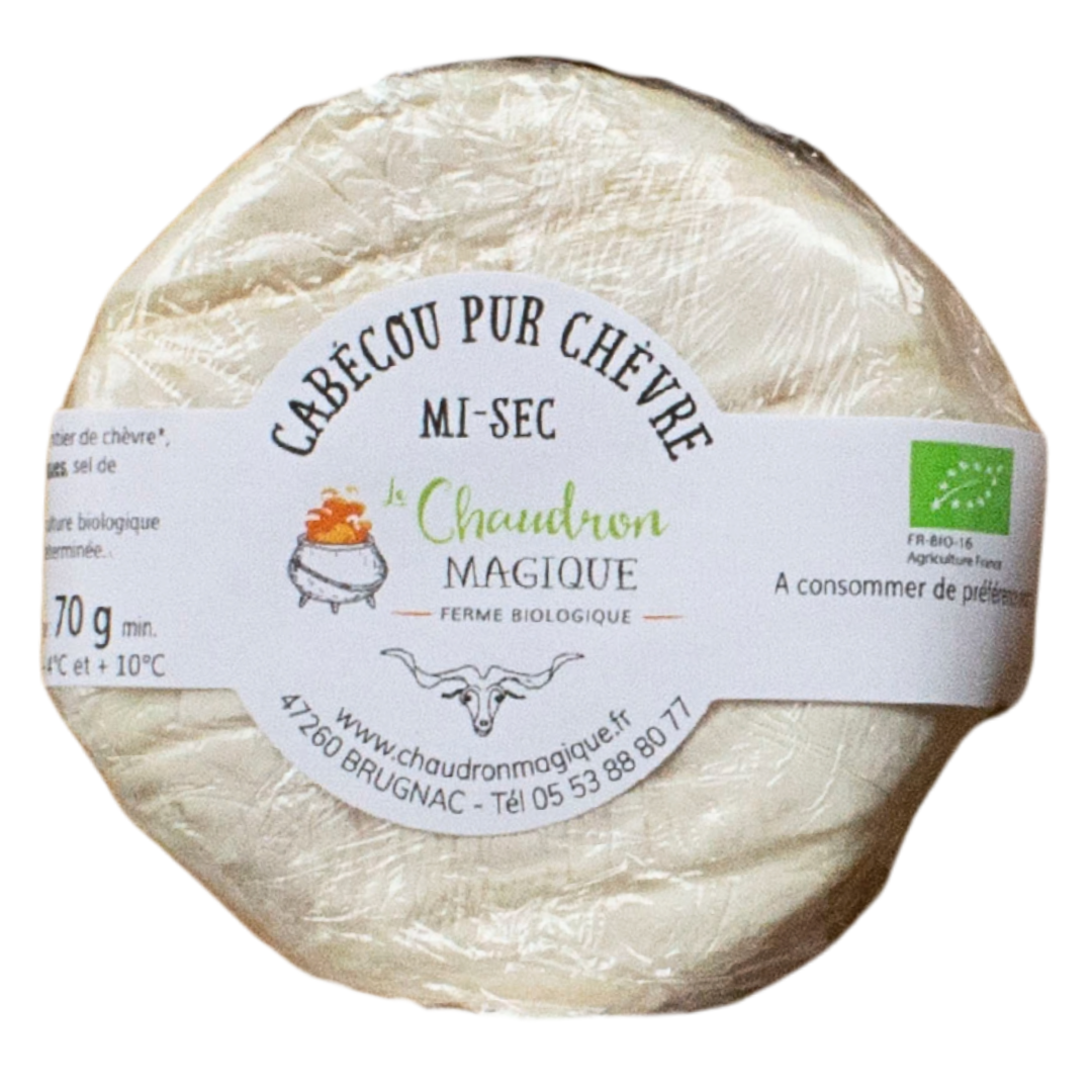 Cabécou demi-sec - 70g