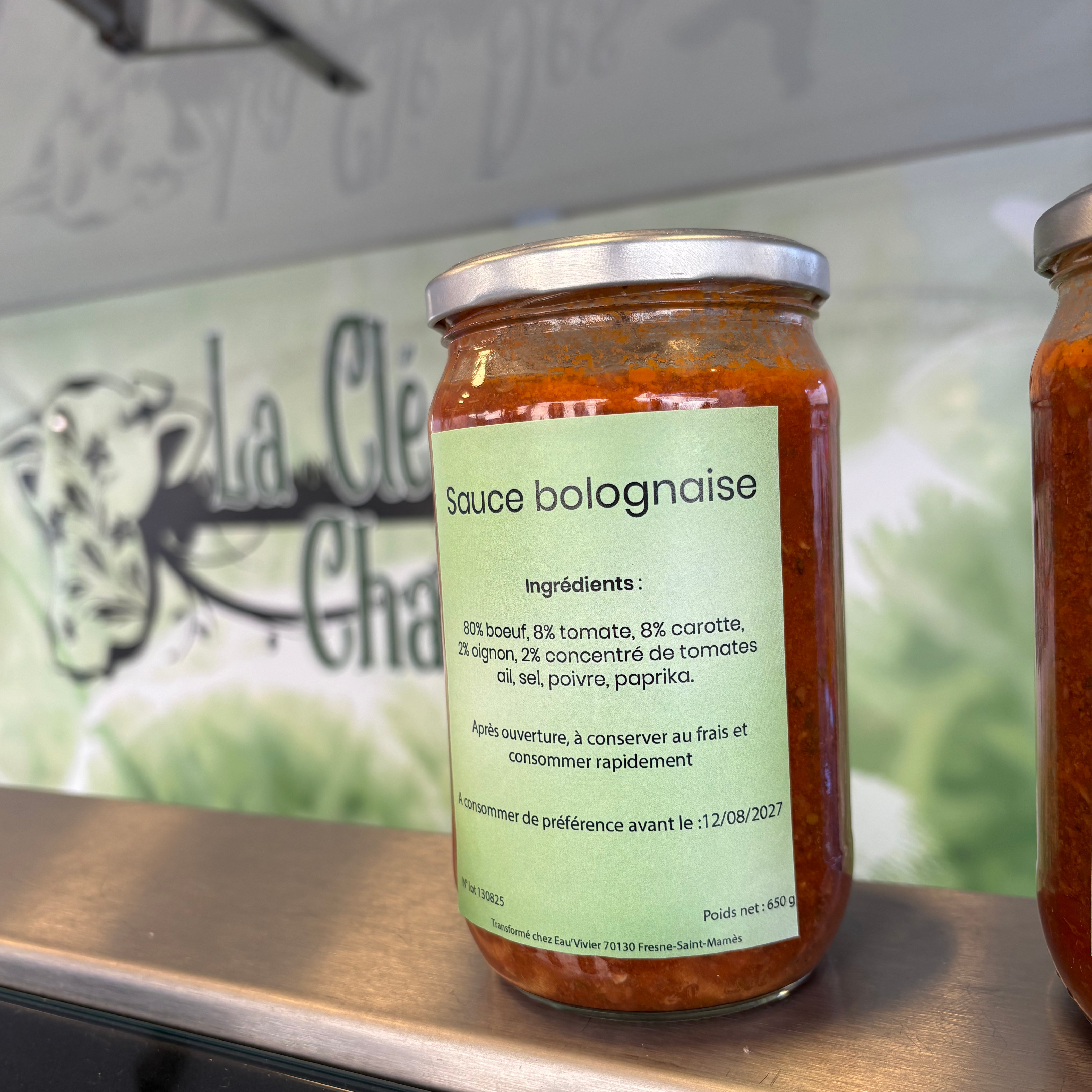 Bolognaise de boeuf - 650g