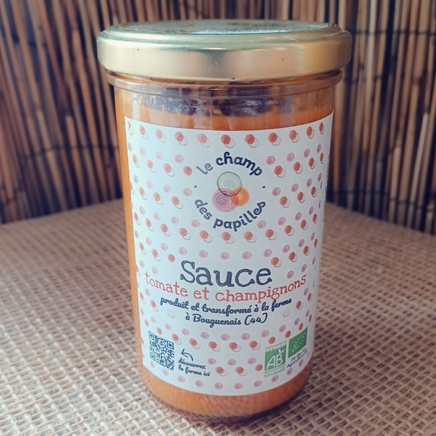 SAUCE TOMATE ET CHAMPIGNONS 230G - 230g