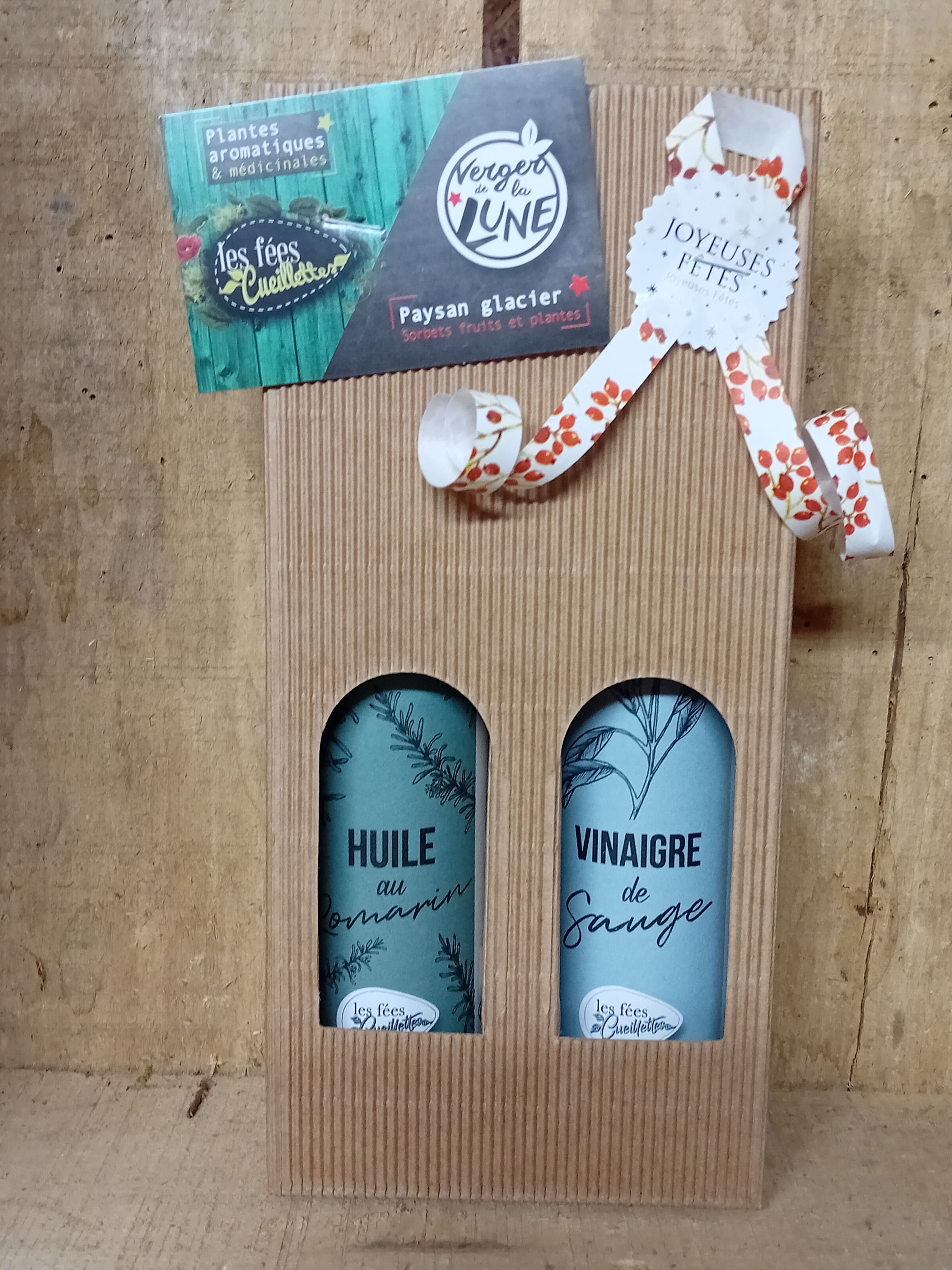 Coffret Huile Et Vinaigre - 1l