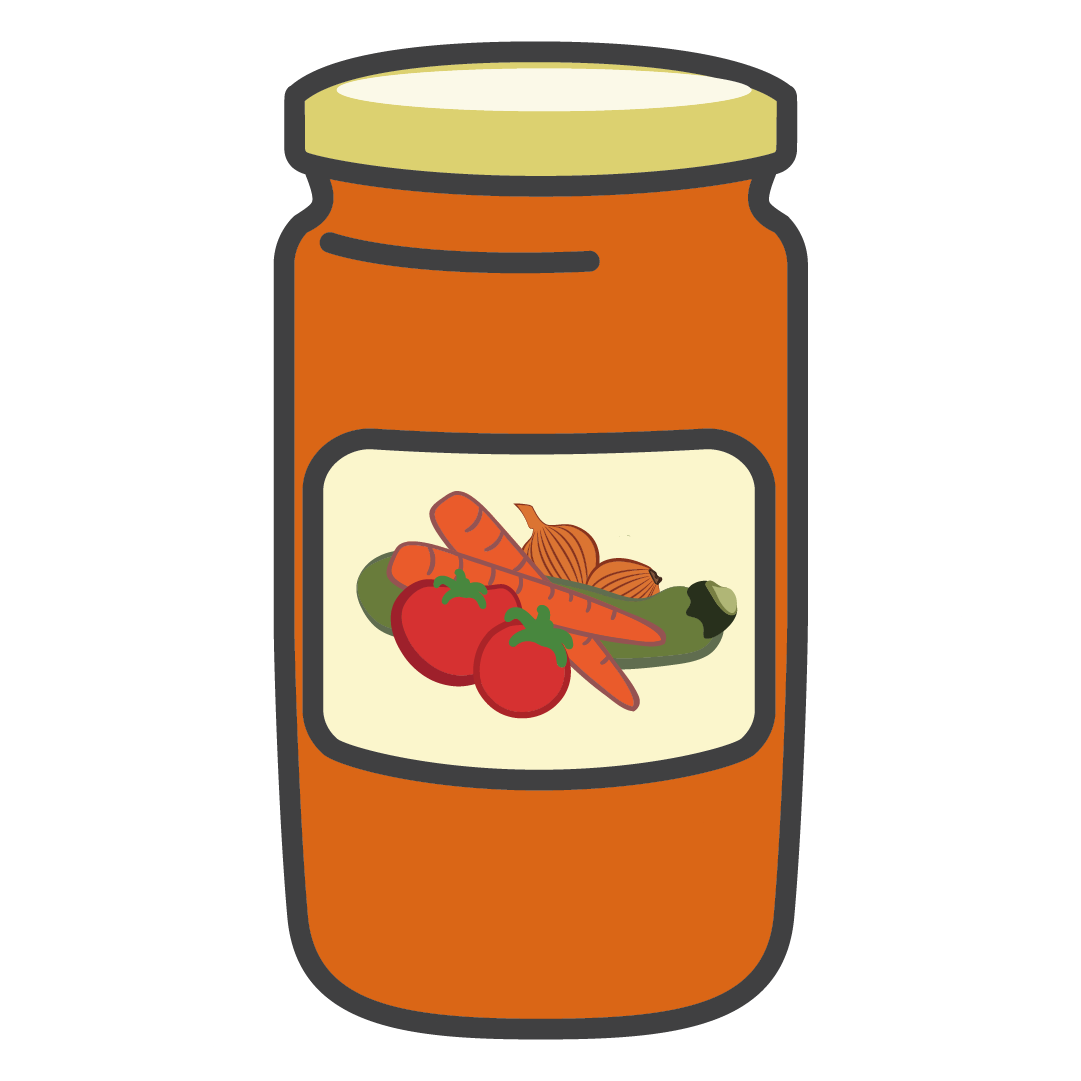 Conserve soupe de légumes 750 g