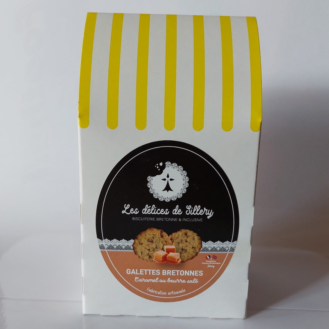 Les Délices - Galettes Éclats de Caramel Beurre Salé Cabine - 200g