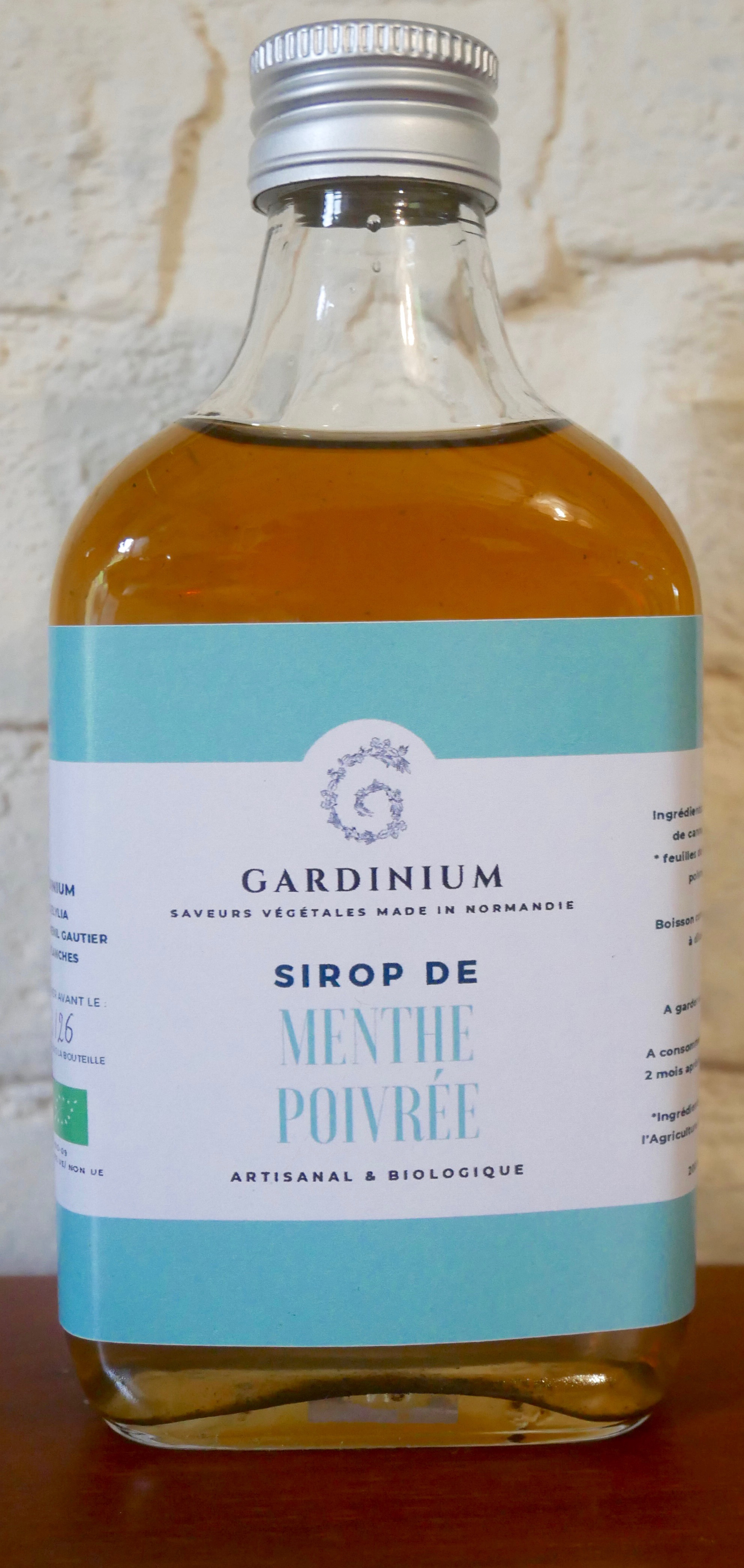 Sirop Menthe poivrée - 200ml