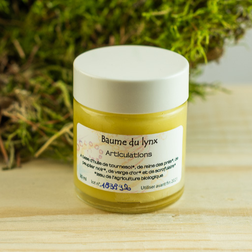 Baume du lynx - articulations - 30ml
