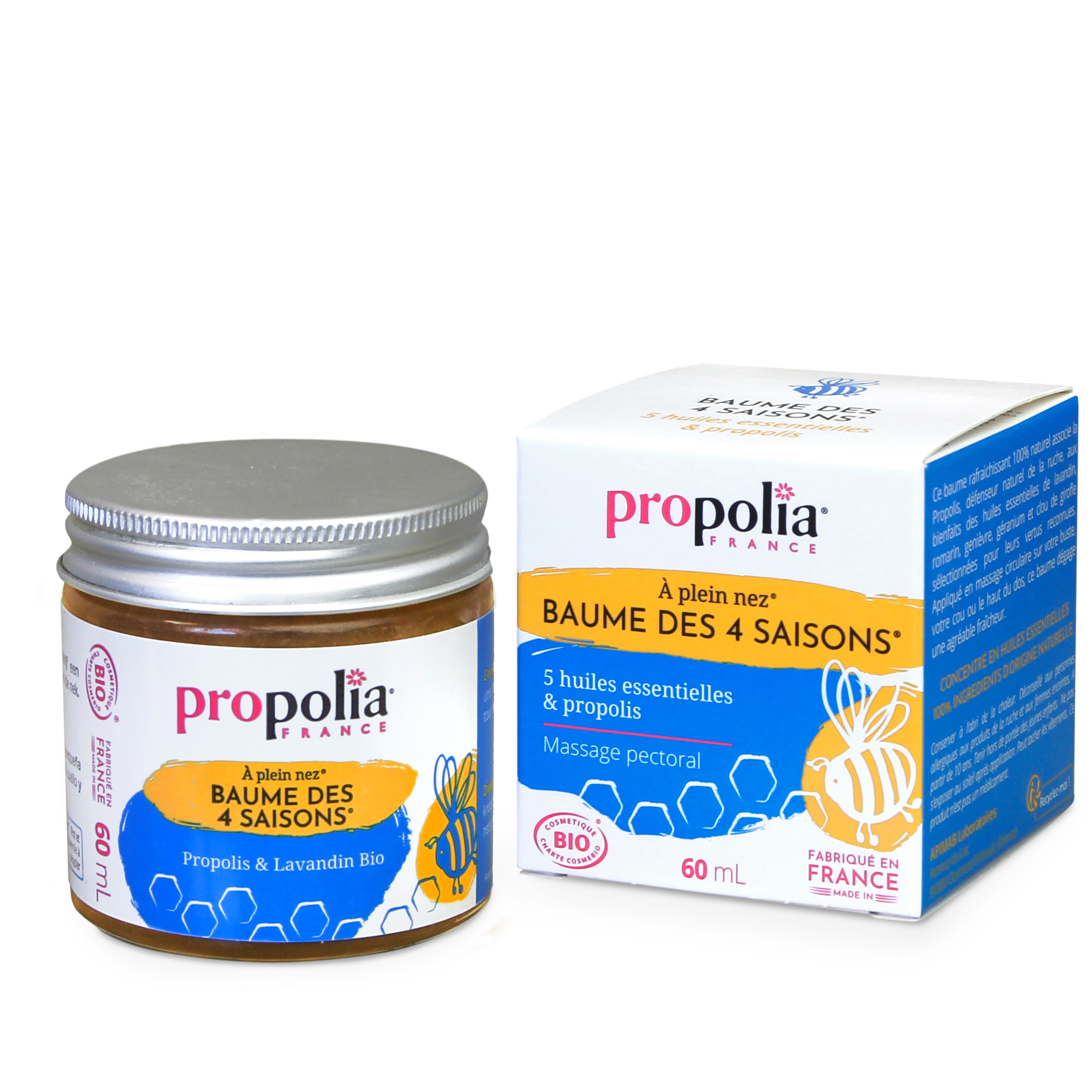 Baume 4 Saisons Bio - 60ml