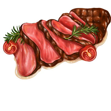 Pièce à fondue (poire, merlan, dessus de palette) - 0,6kg
