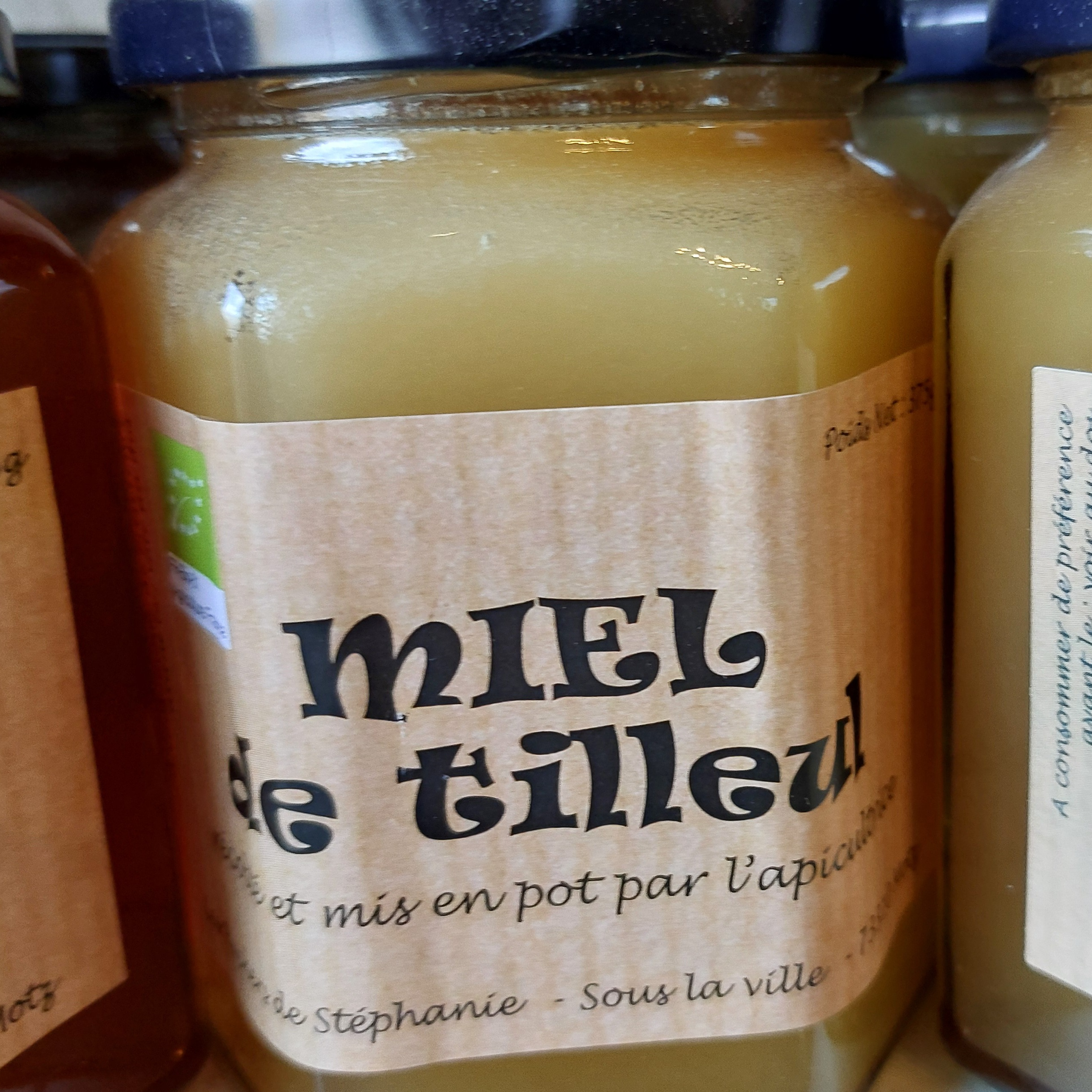 Miel de tilleul (1 pot de 375ml)