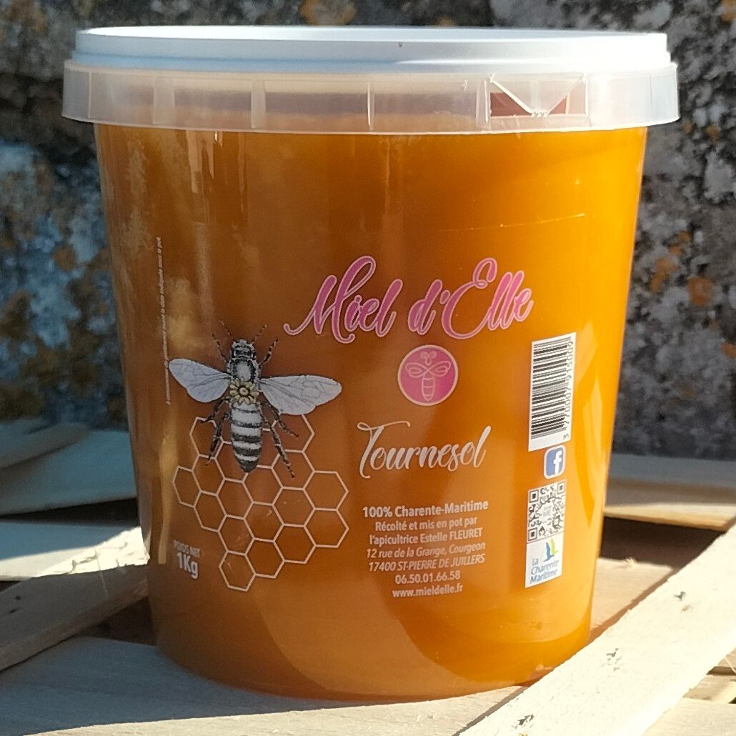 Miel de tournesol - 1kg