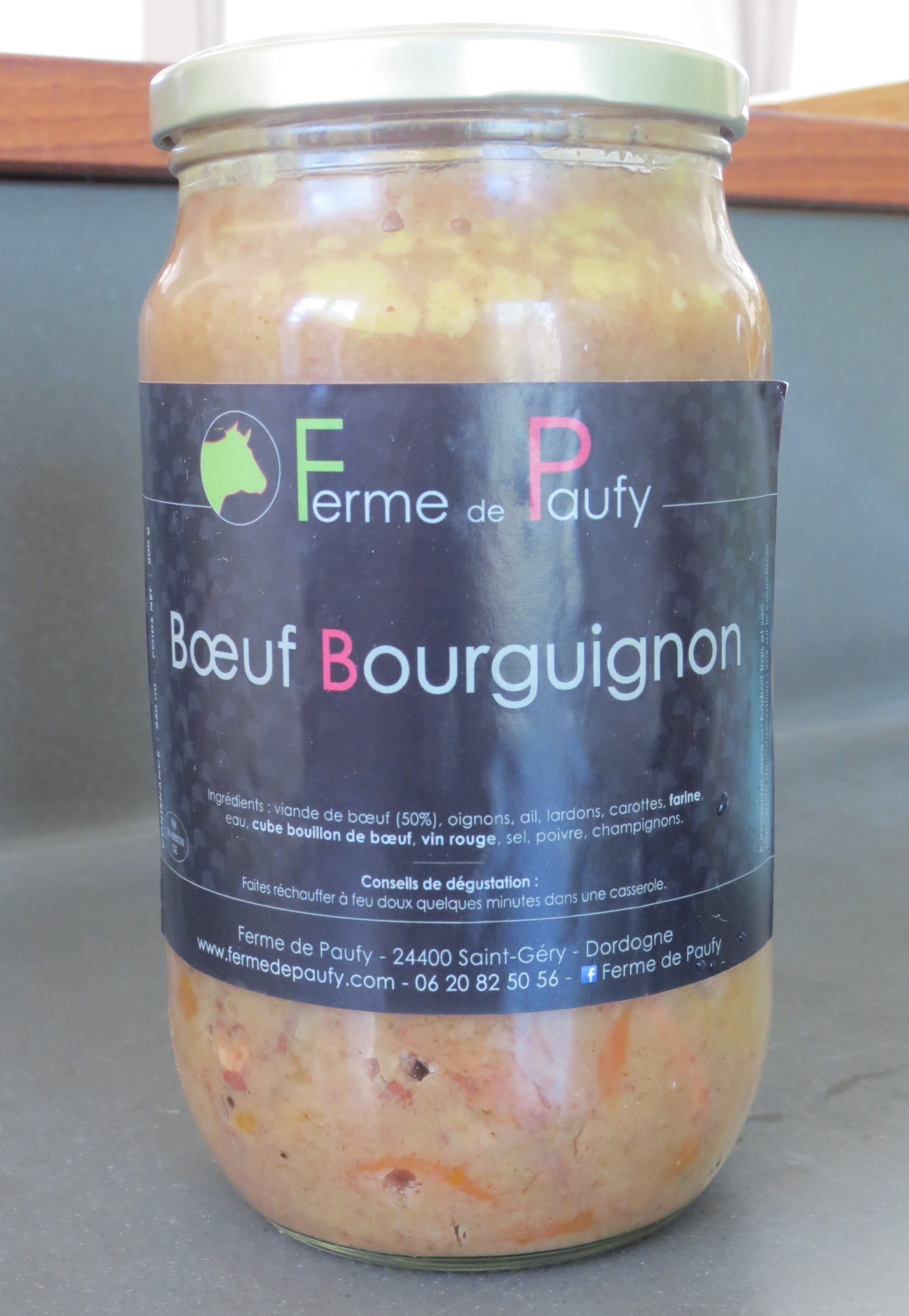 Bœuf Bourguignon - 800g