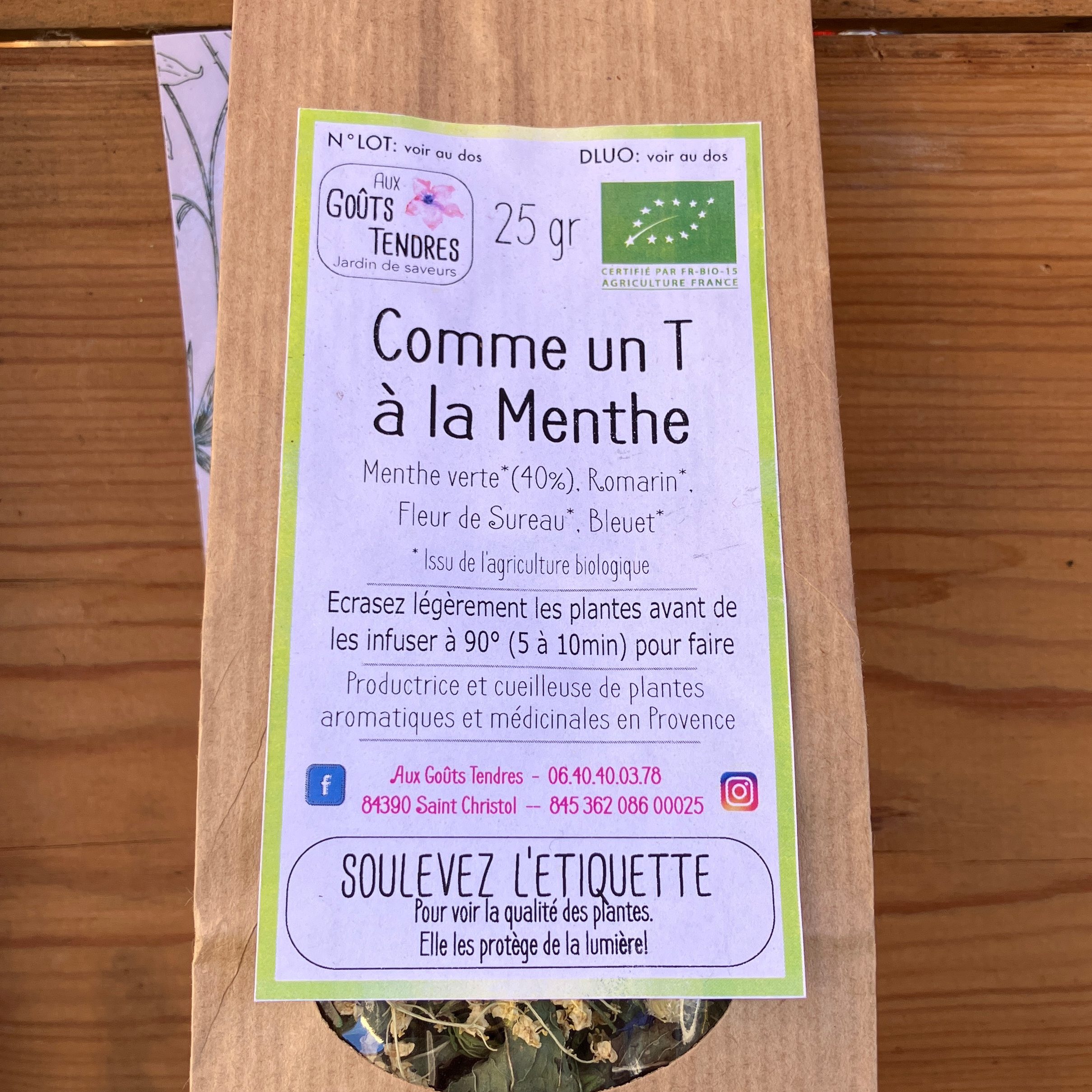 Comme un T à la Menthe - 25g