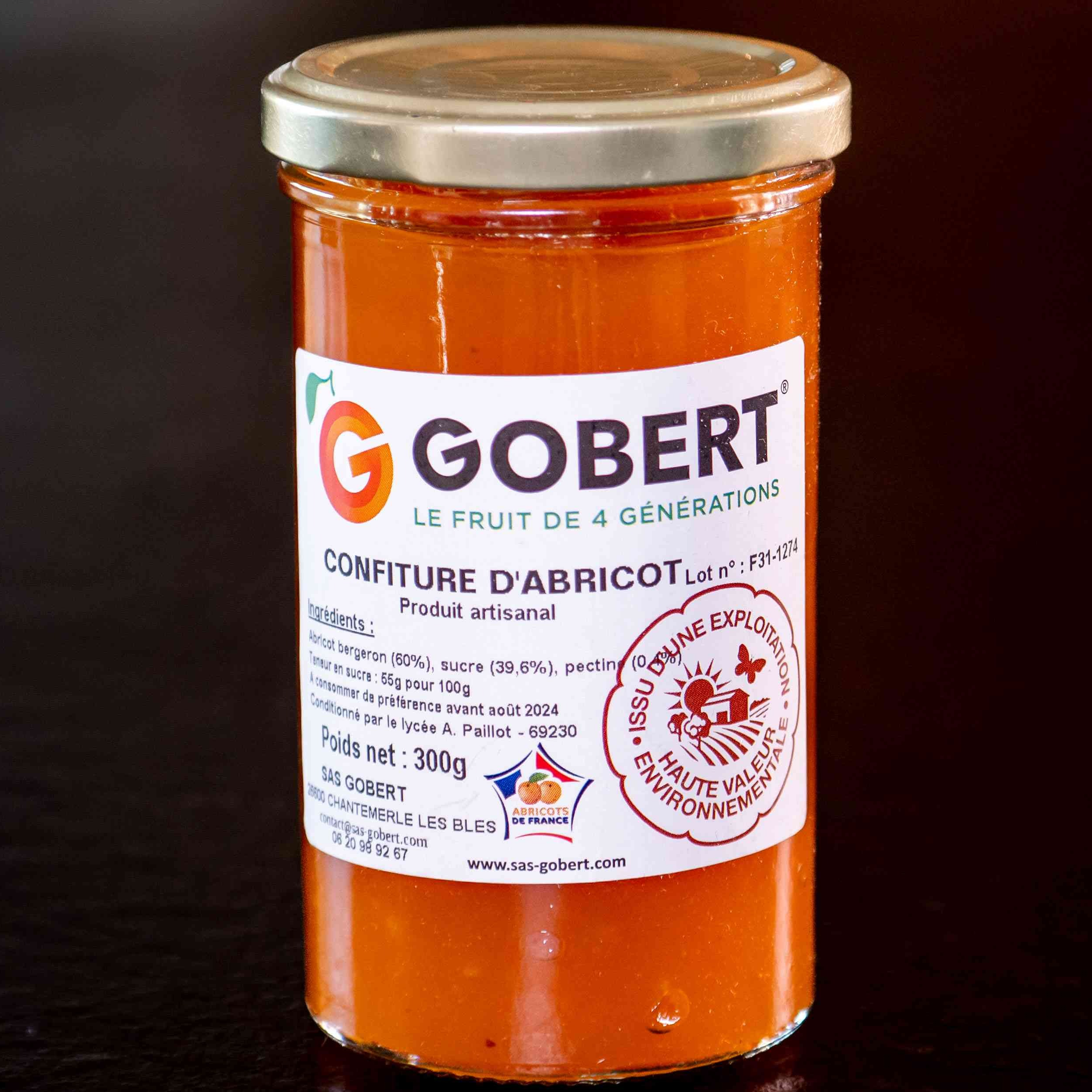 Confiture Abricot Bergeron - pot de 300g