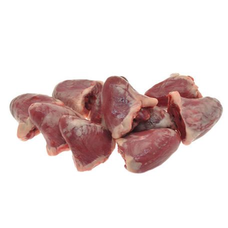 Coeurs frais de canard