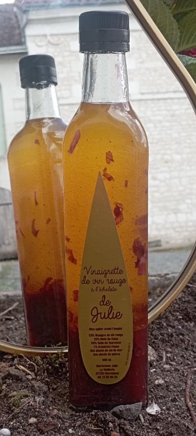 Vinaigrette de vin Rouge à l'Echalote - 50cl