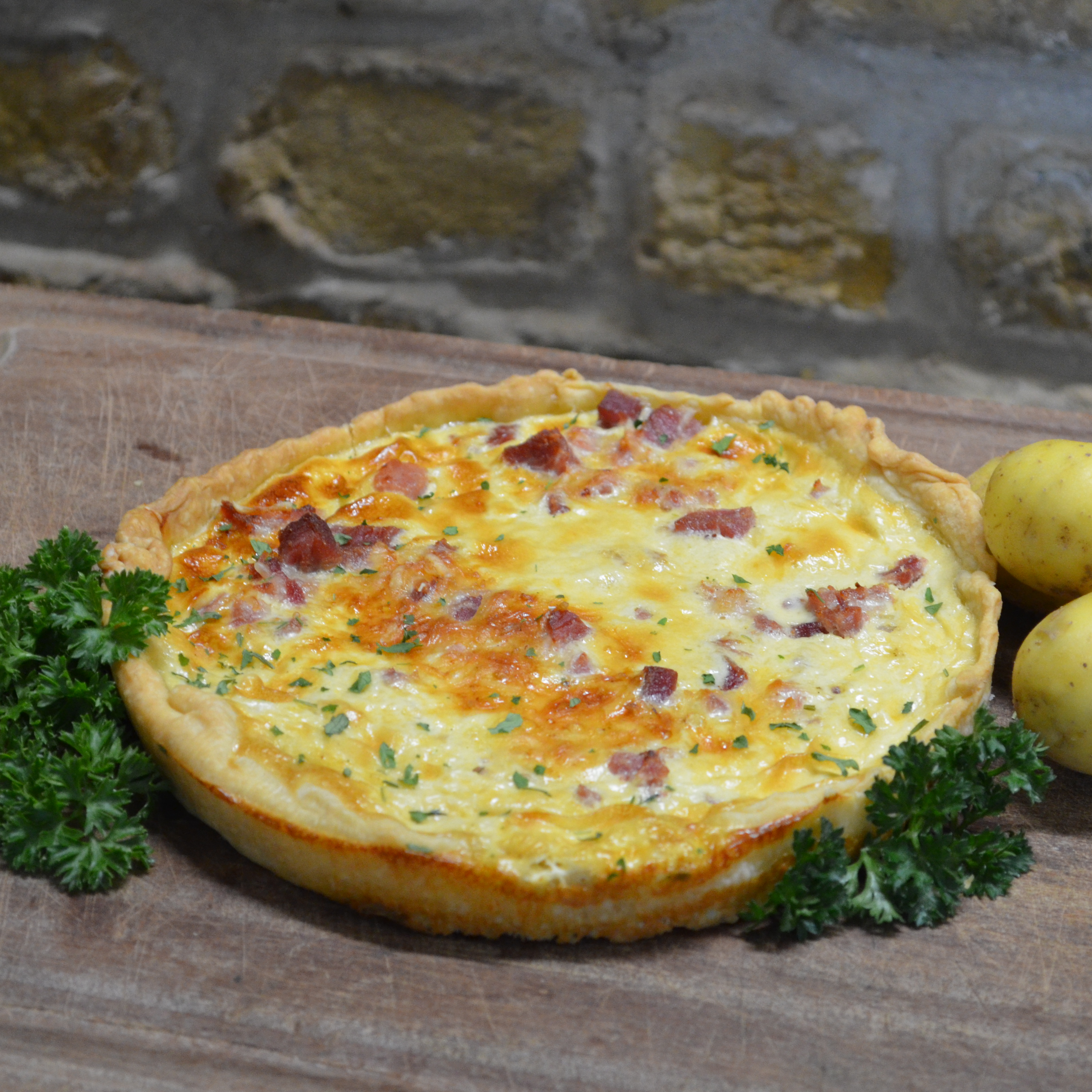 Quiche jambon (Grande) - 0,5kg
