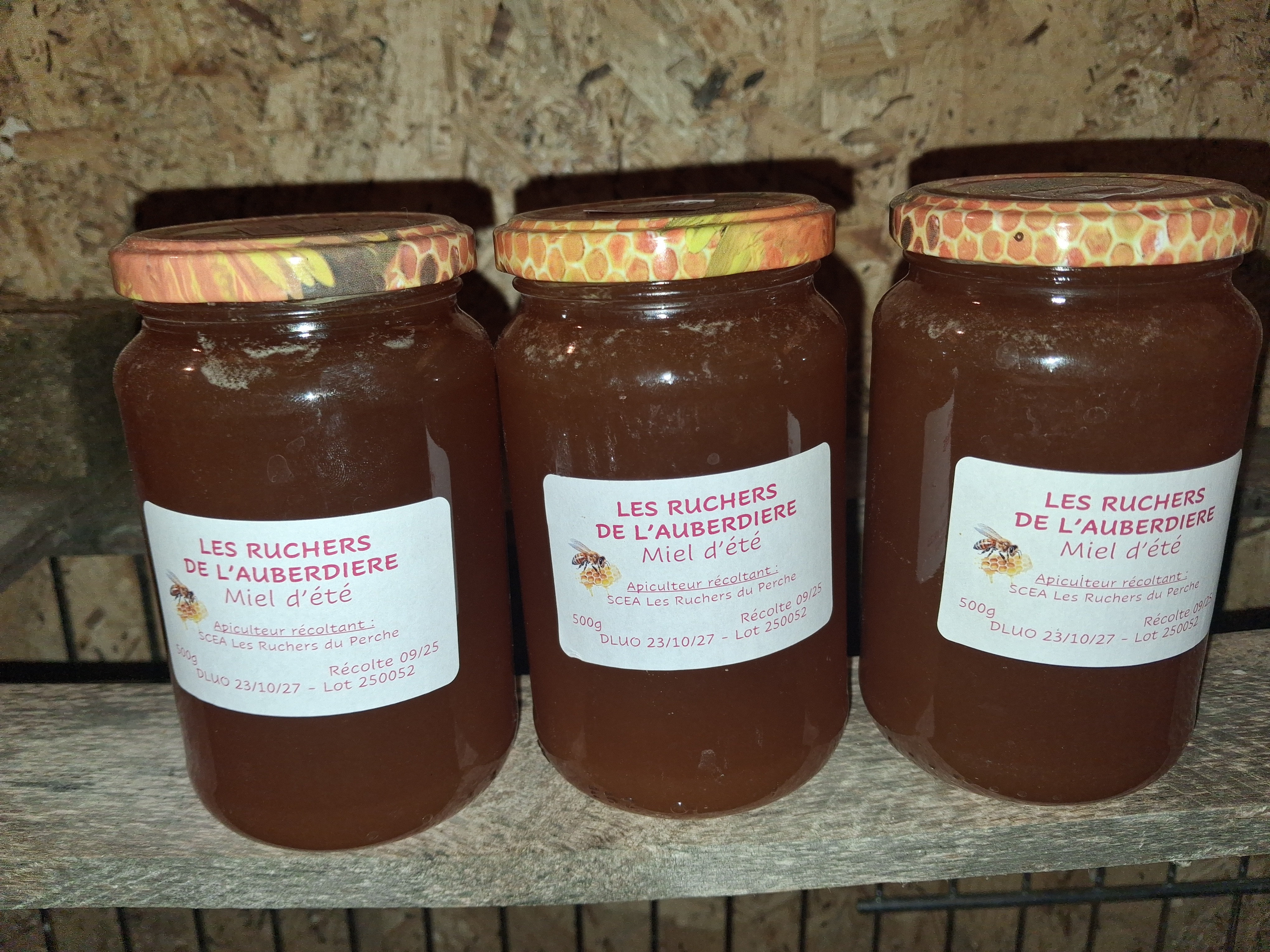 Miel d'été 500g - Toutes fleurs