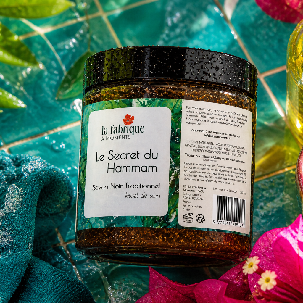 Savon Noir Marocain – Le secret du Hammam - 200g