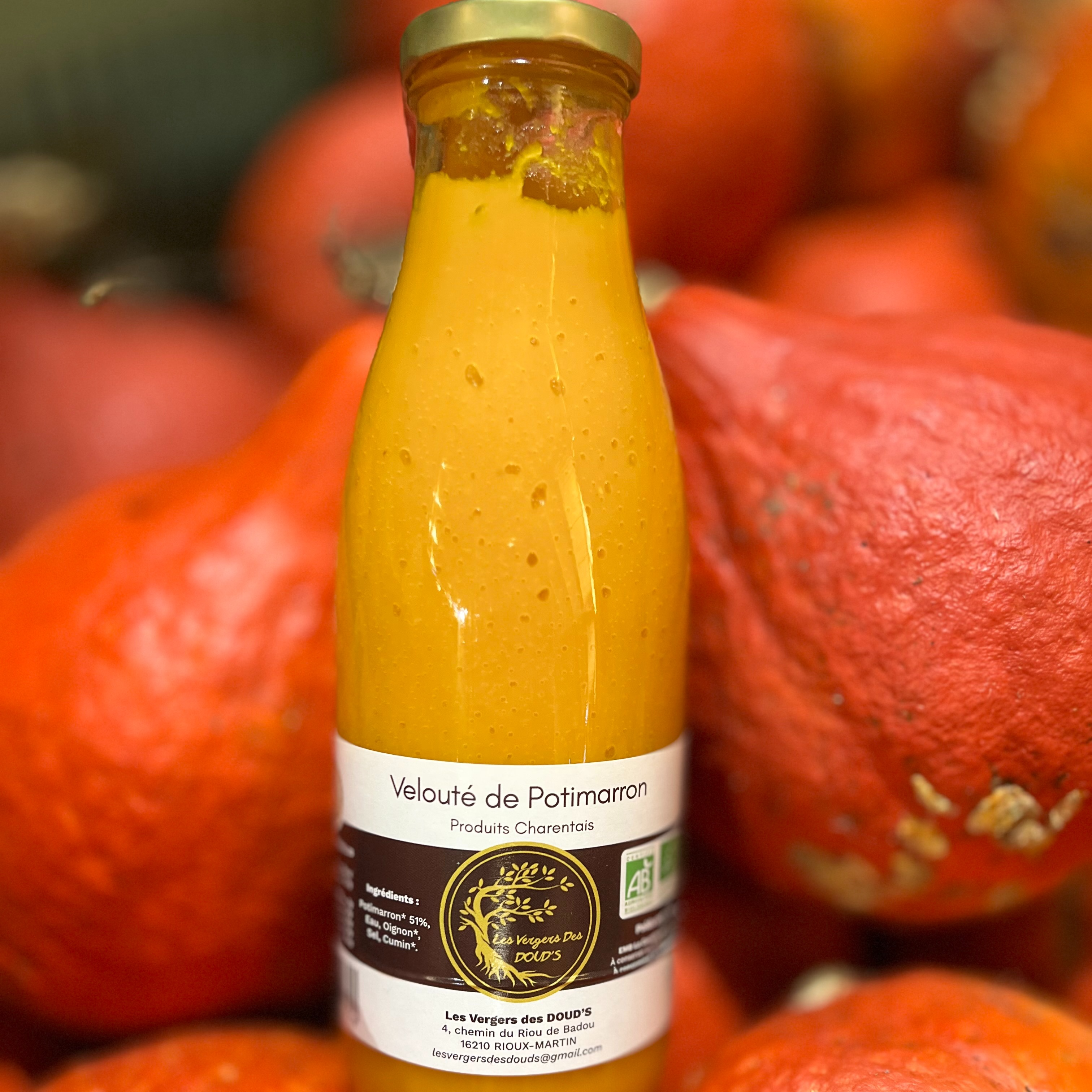Velouté Potimarron Cumin, 0,75 L