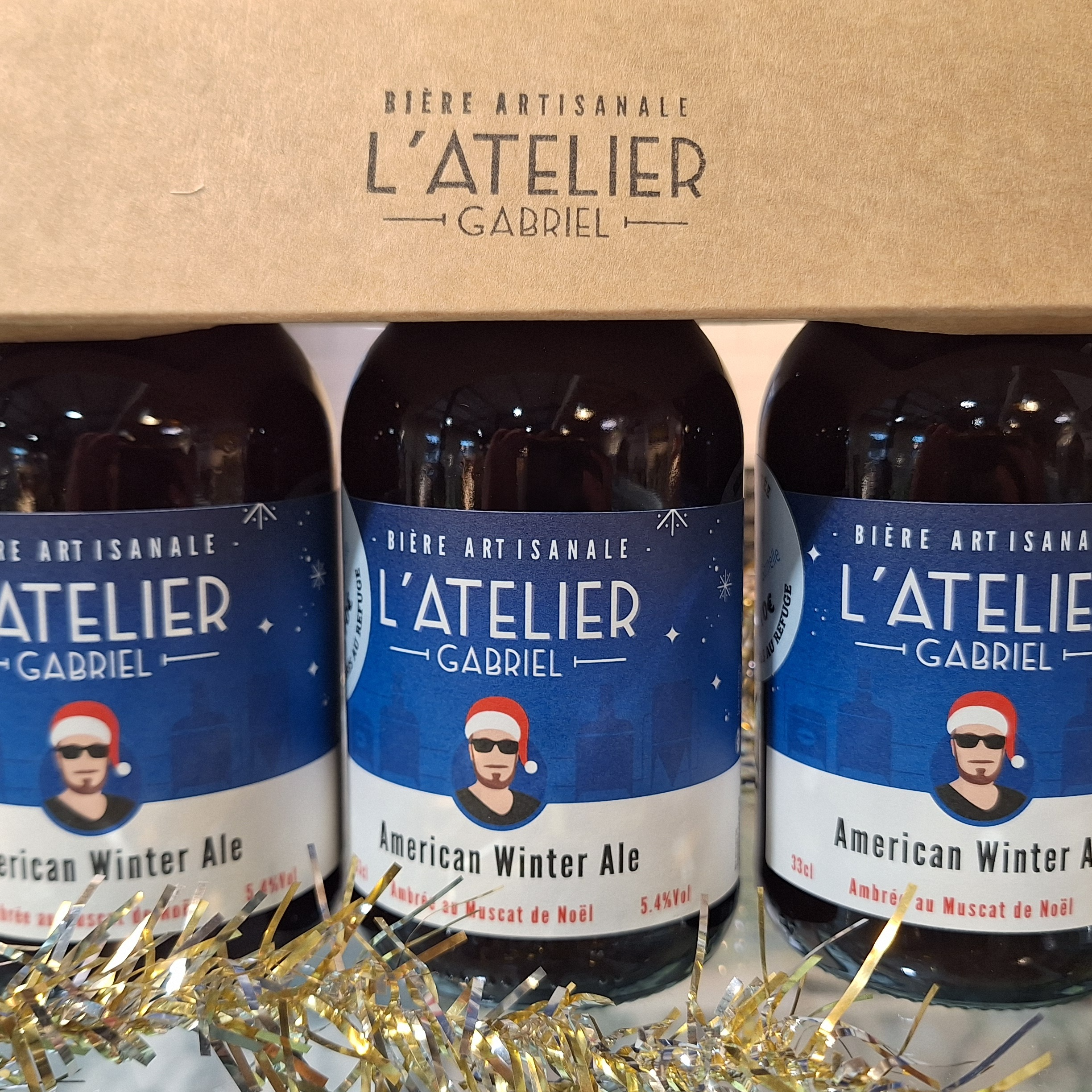 COFFRET 3 BIERES GABRIEL