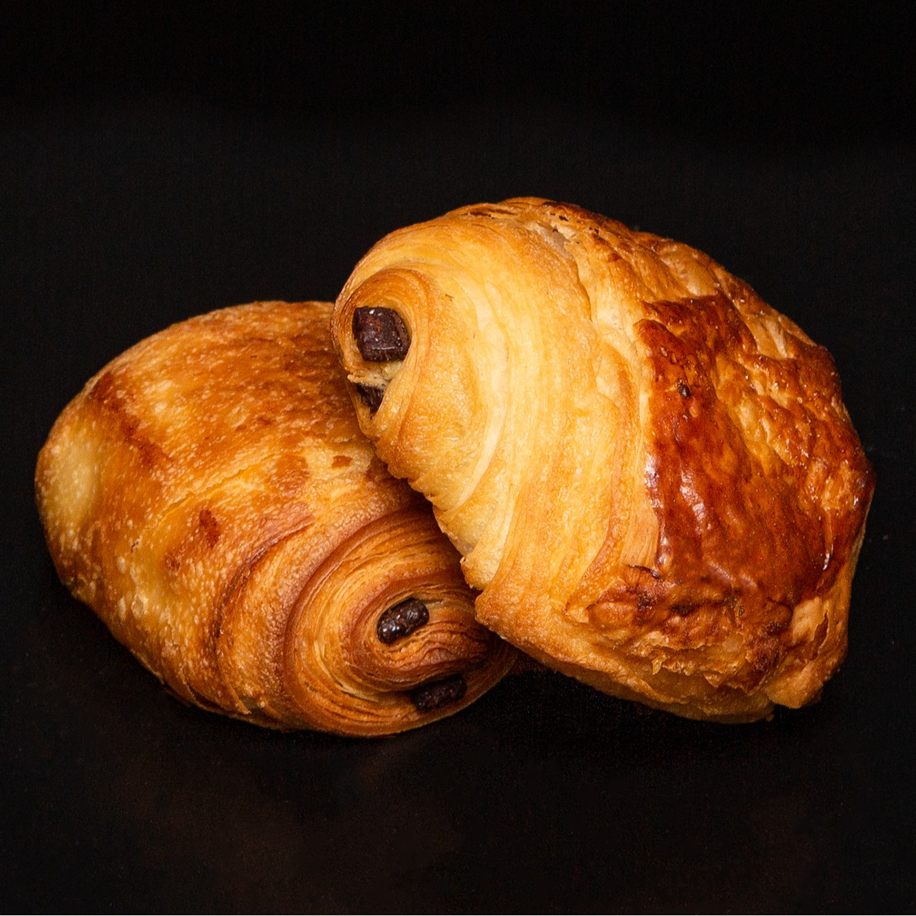 Pain au chocolat pur beurre Isigny AOP