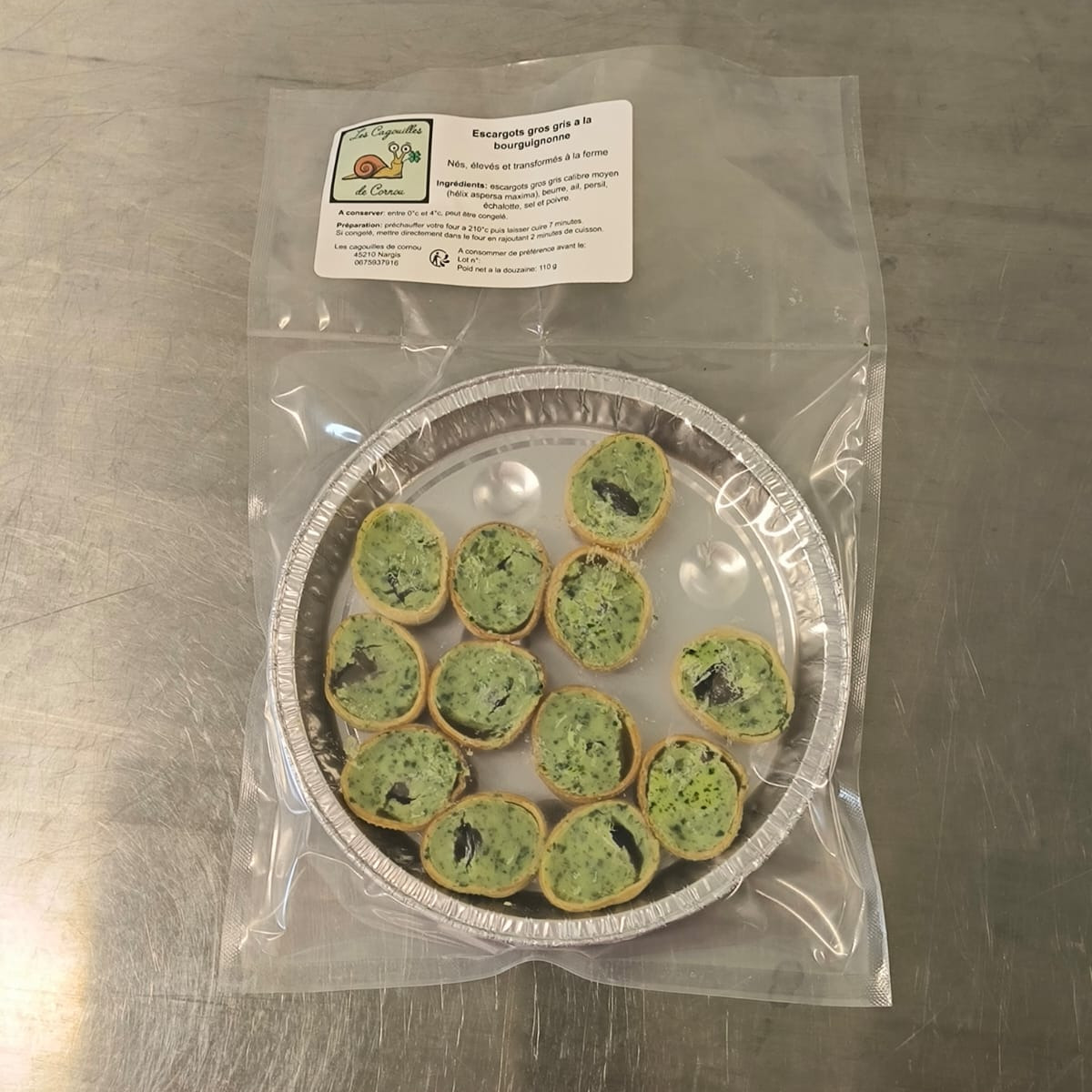 Composition de croquille / douzaine