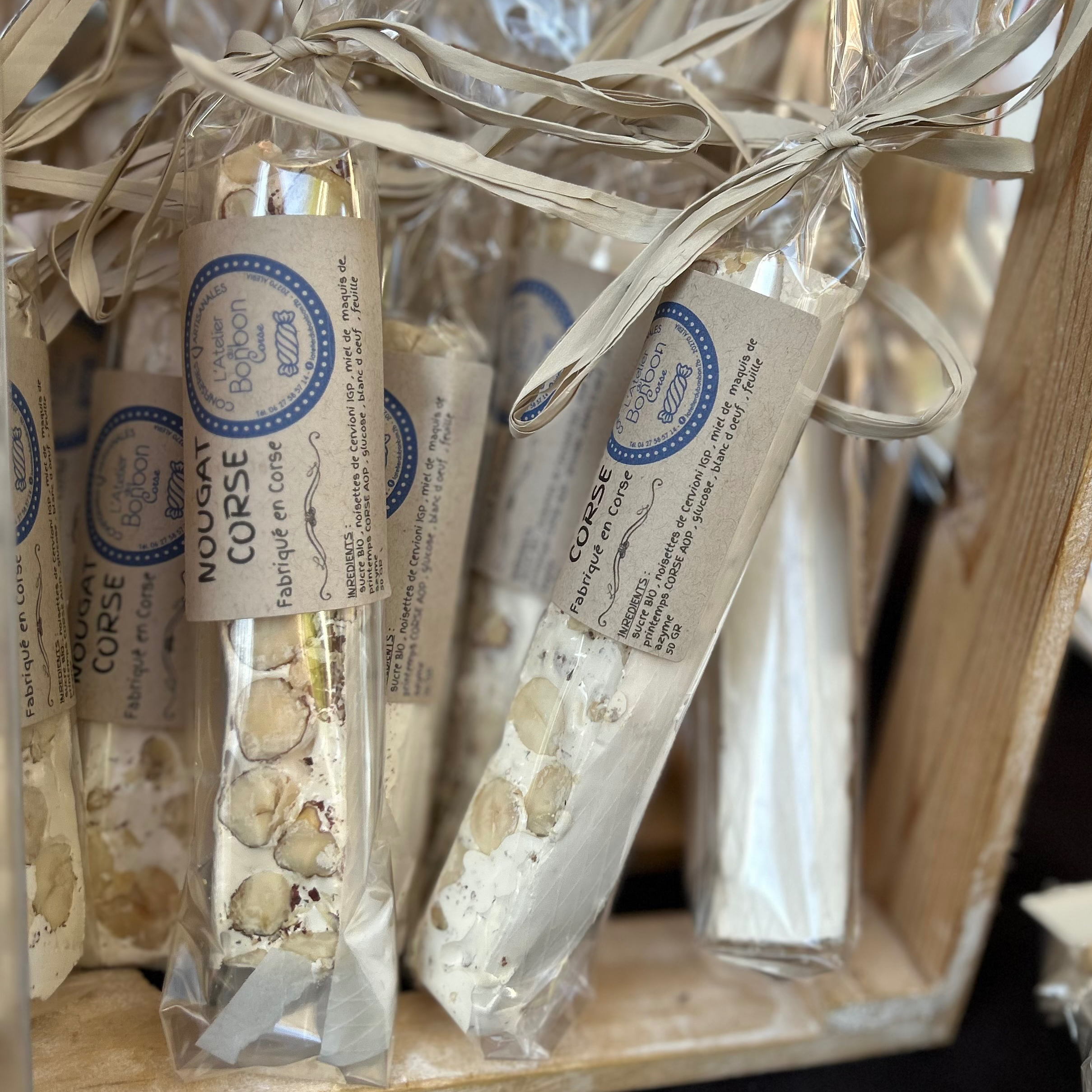 Nougat Corse -Noisettes  45 gr - 45g