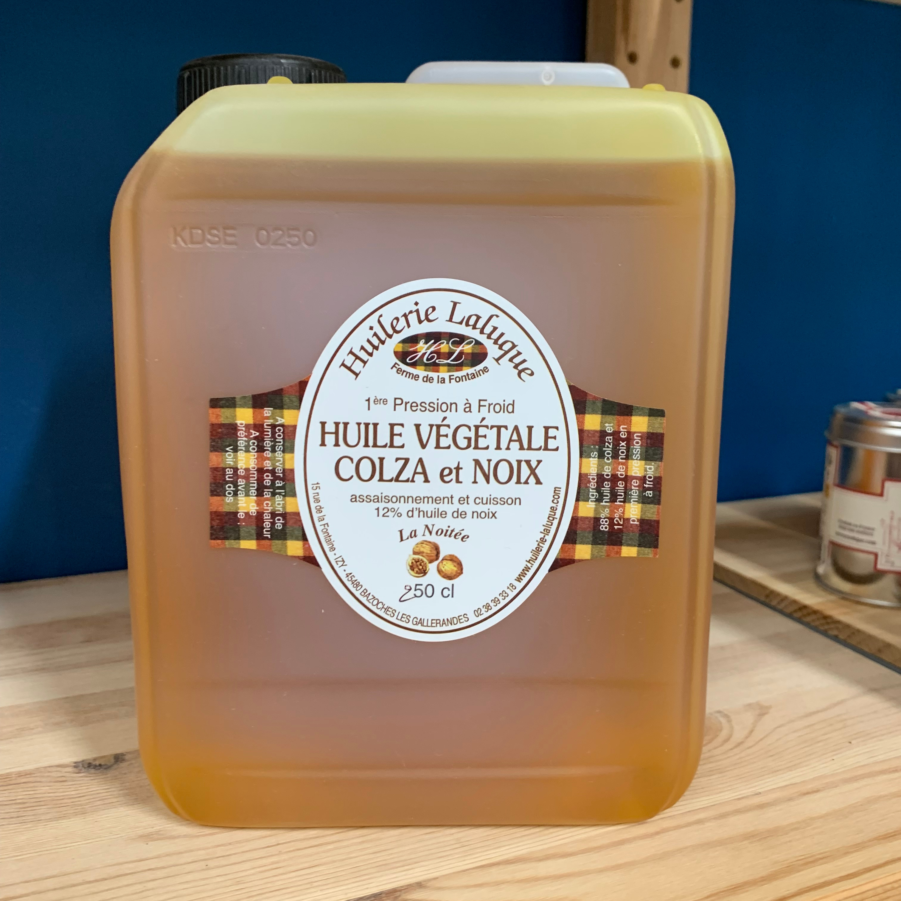 BIDON HUILE DE COLZA NOITEE 2,5L