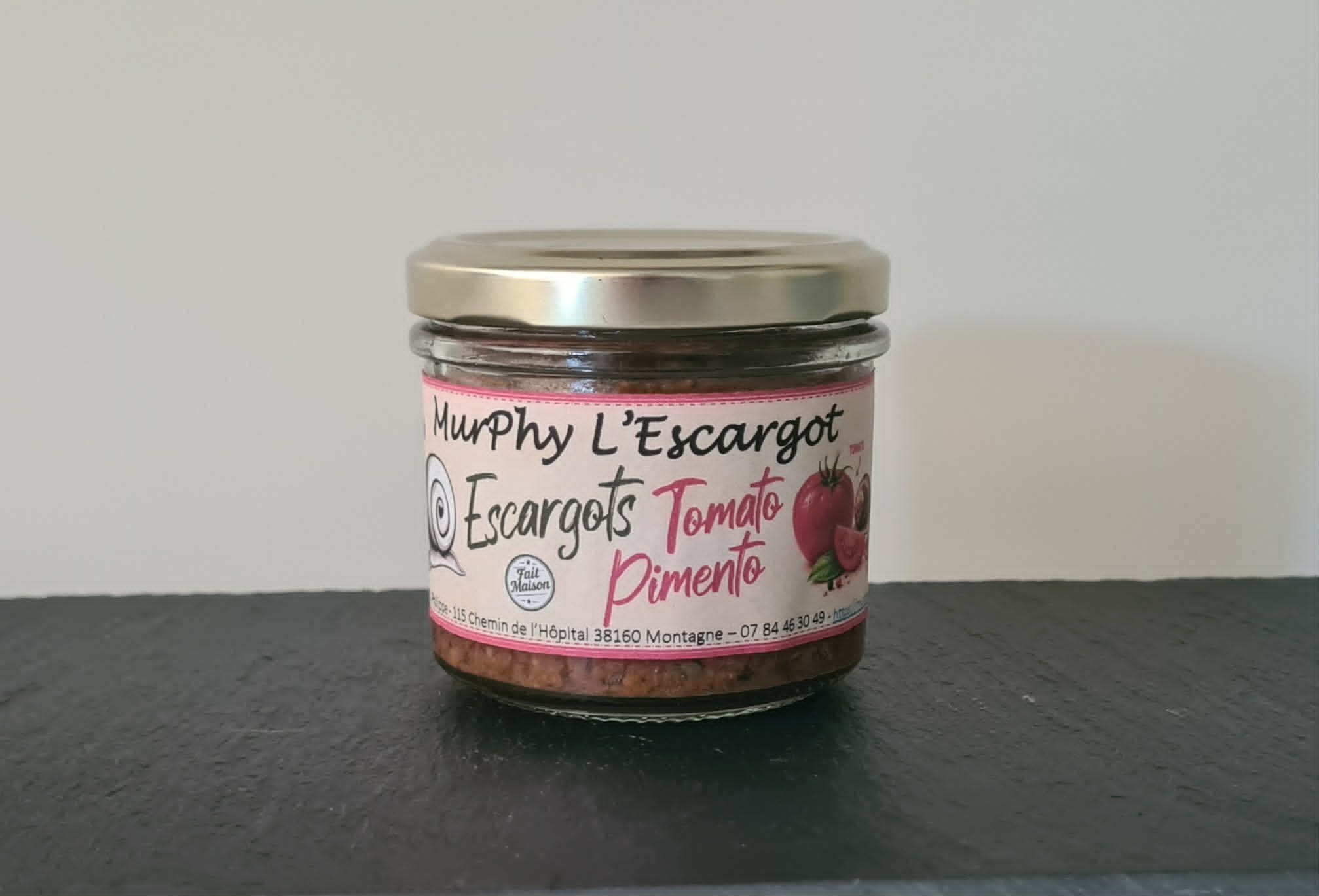 Escargots tomato pimento - 95g