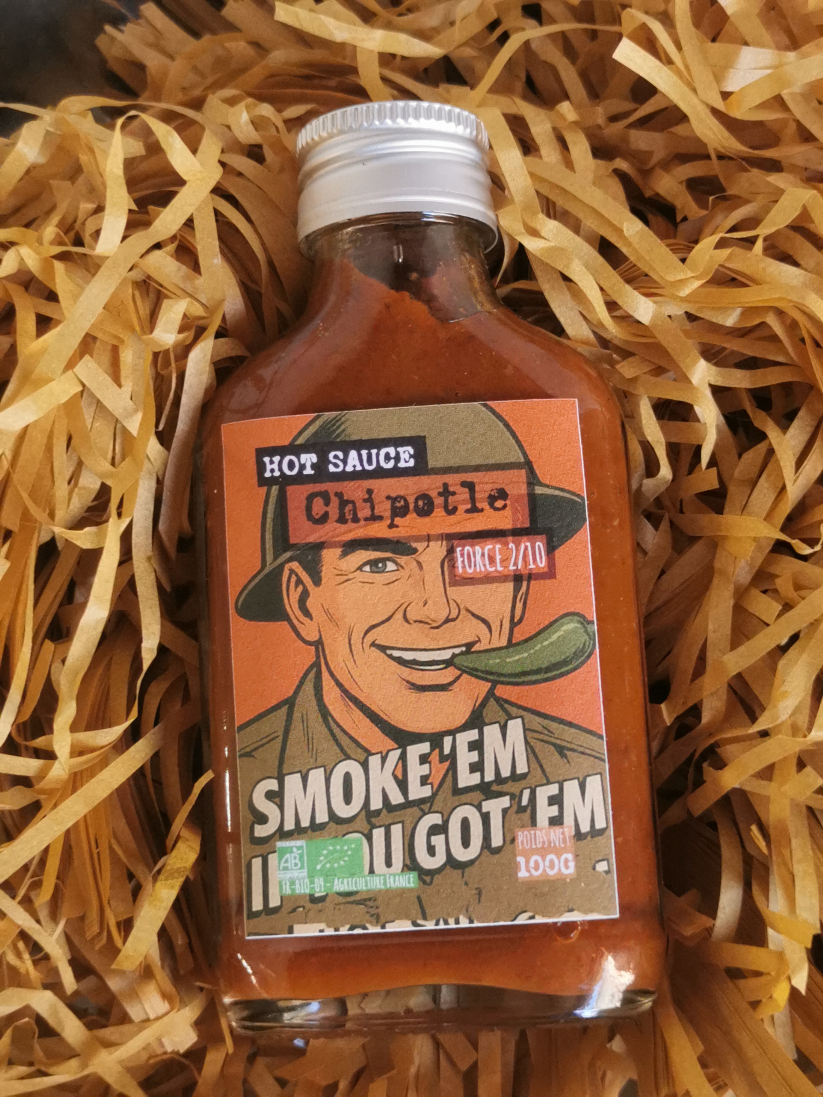 HOT SAUCE CHIPOTLE - 100g