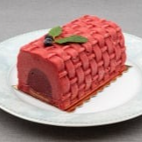 Bûche Framboise/Cassis ATTENTION SERIE LIMITEE