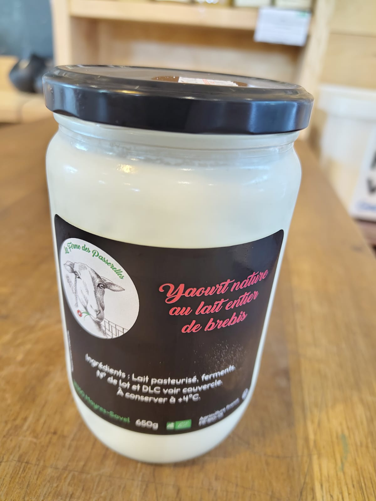 Yaourt de brebis - 650g