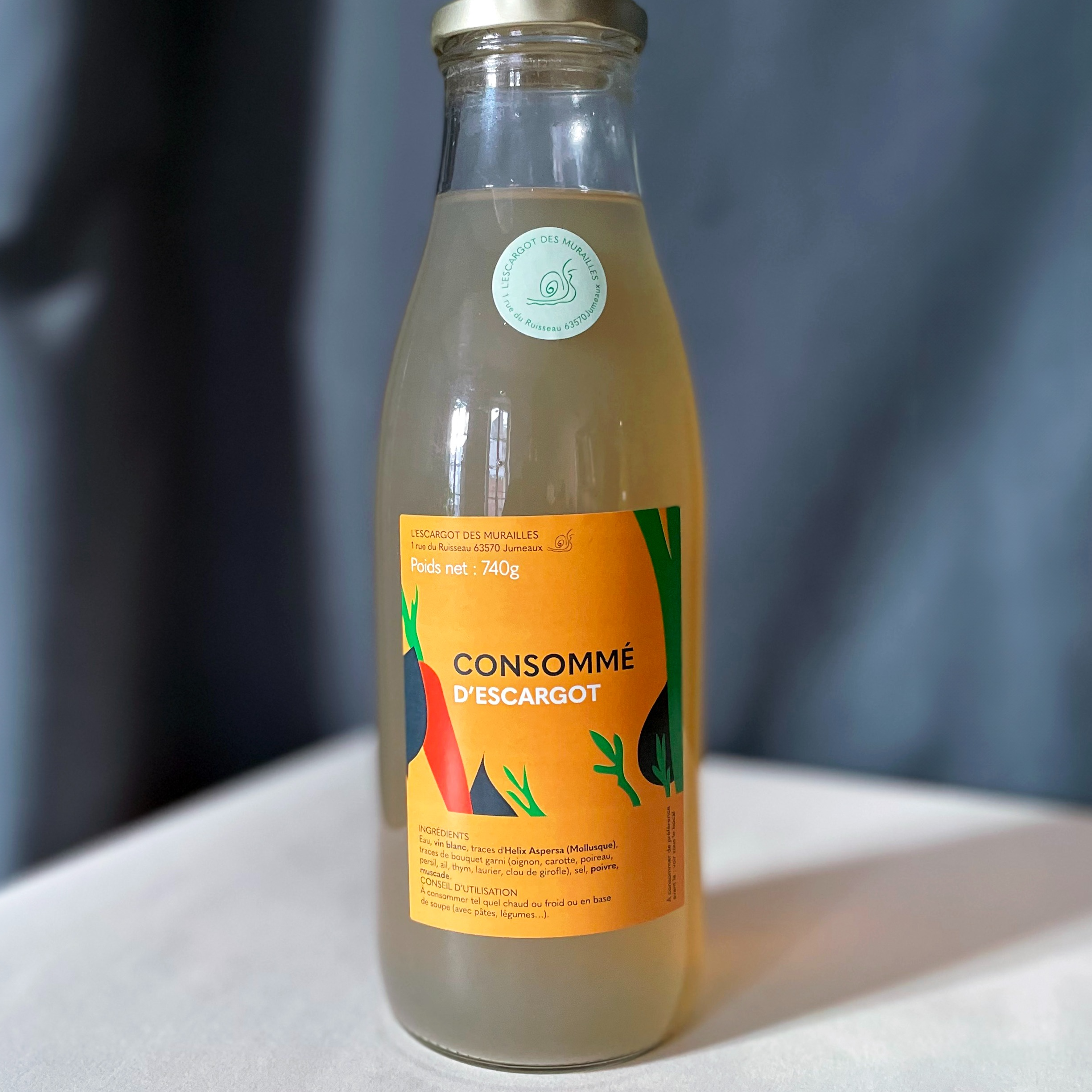Consommé D’Escargot 740G