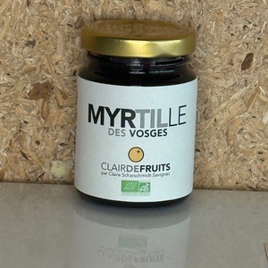 Mini Confiture De Myrtille des Vosges Bio - 370g