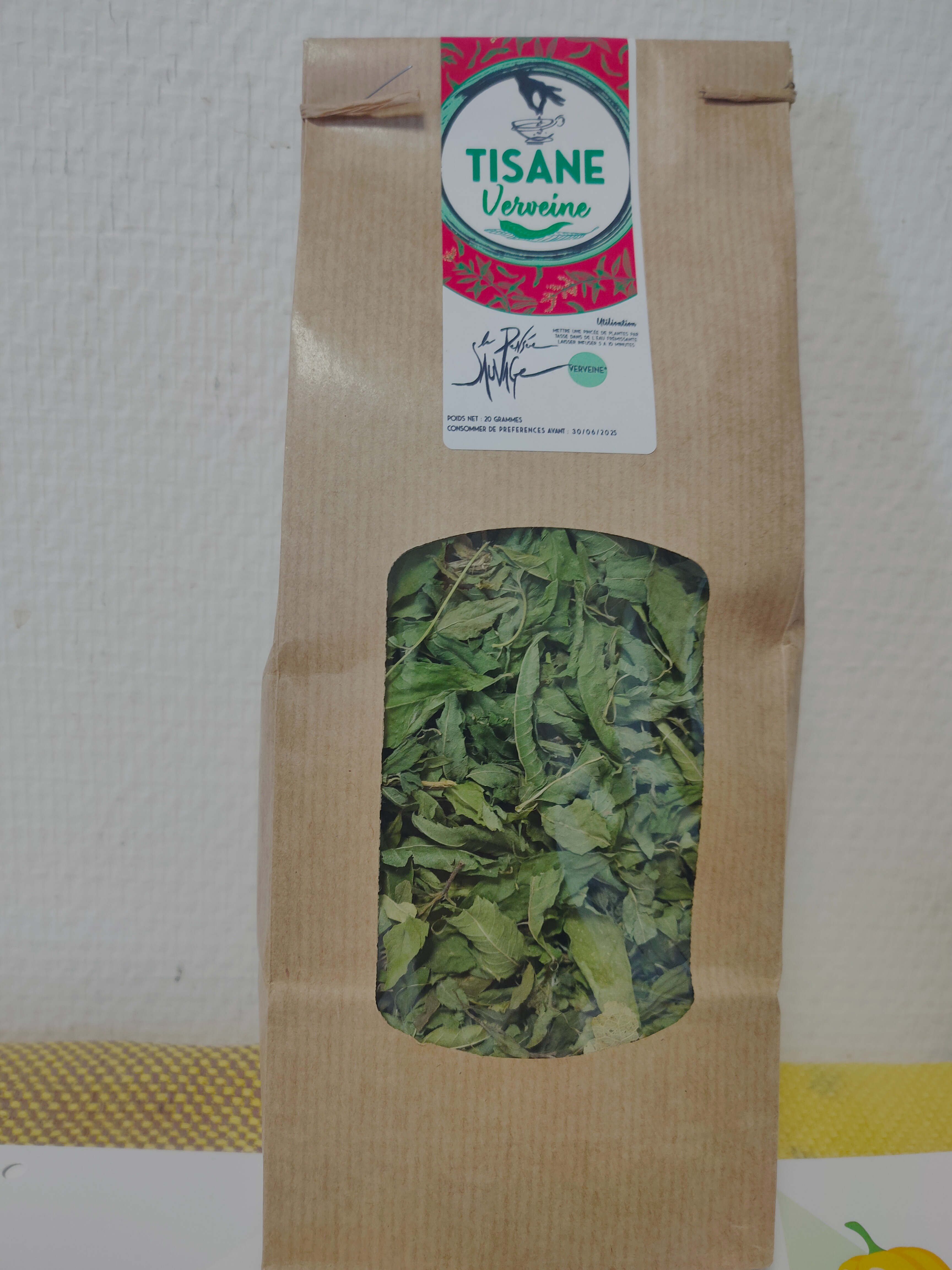 Tisane Verveine 20 gr Bio