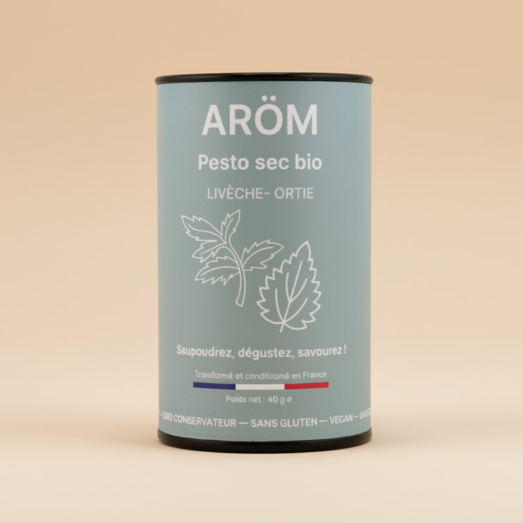 Pesto sec Livèche/Ortie - 40g