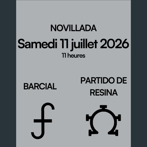 Novillada Samedi - Rang 4-5-6